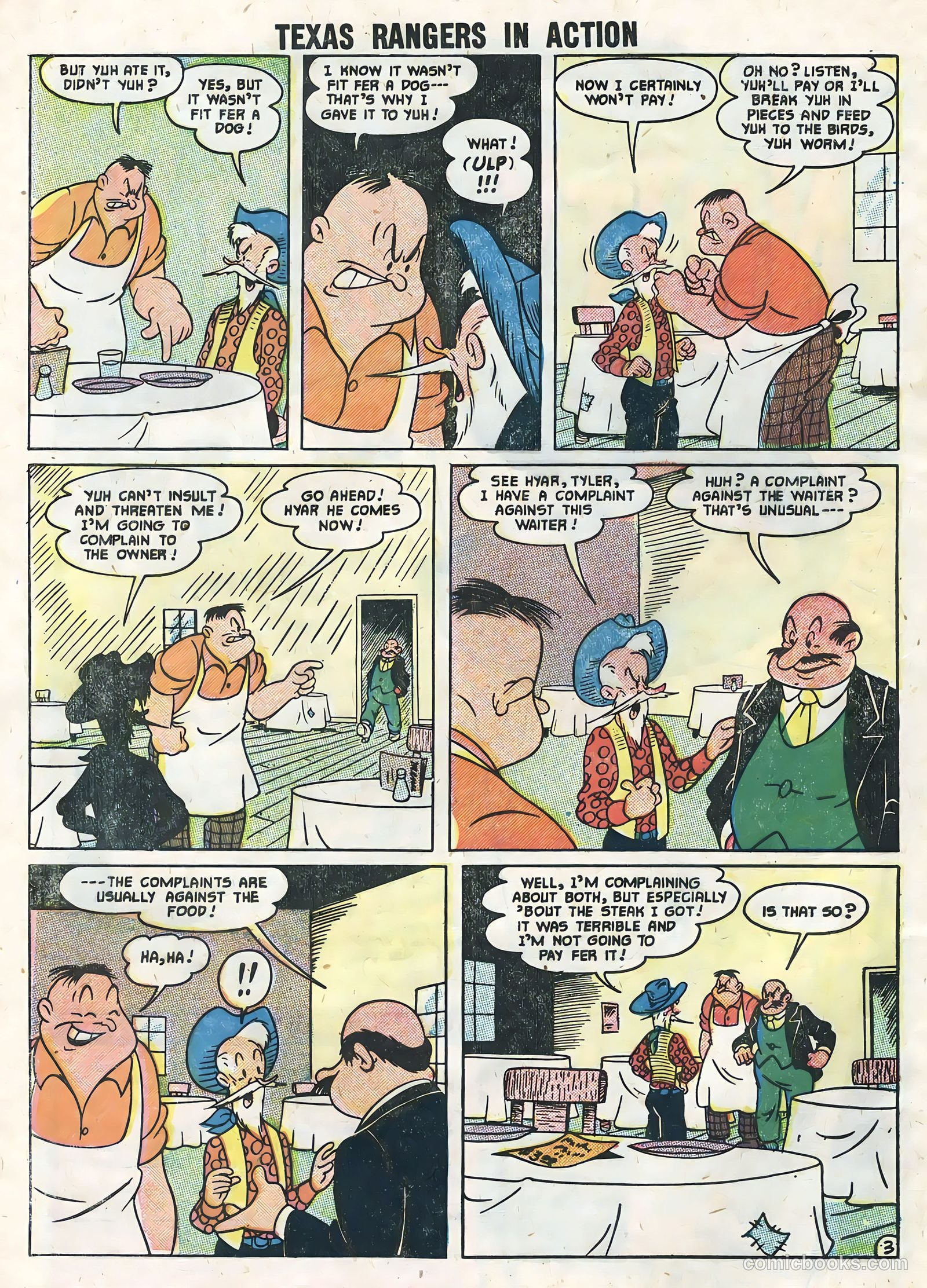 Texas Rangers in Action #6 — page 32 of 36