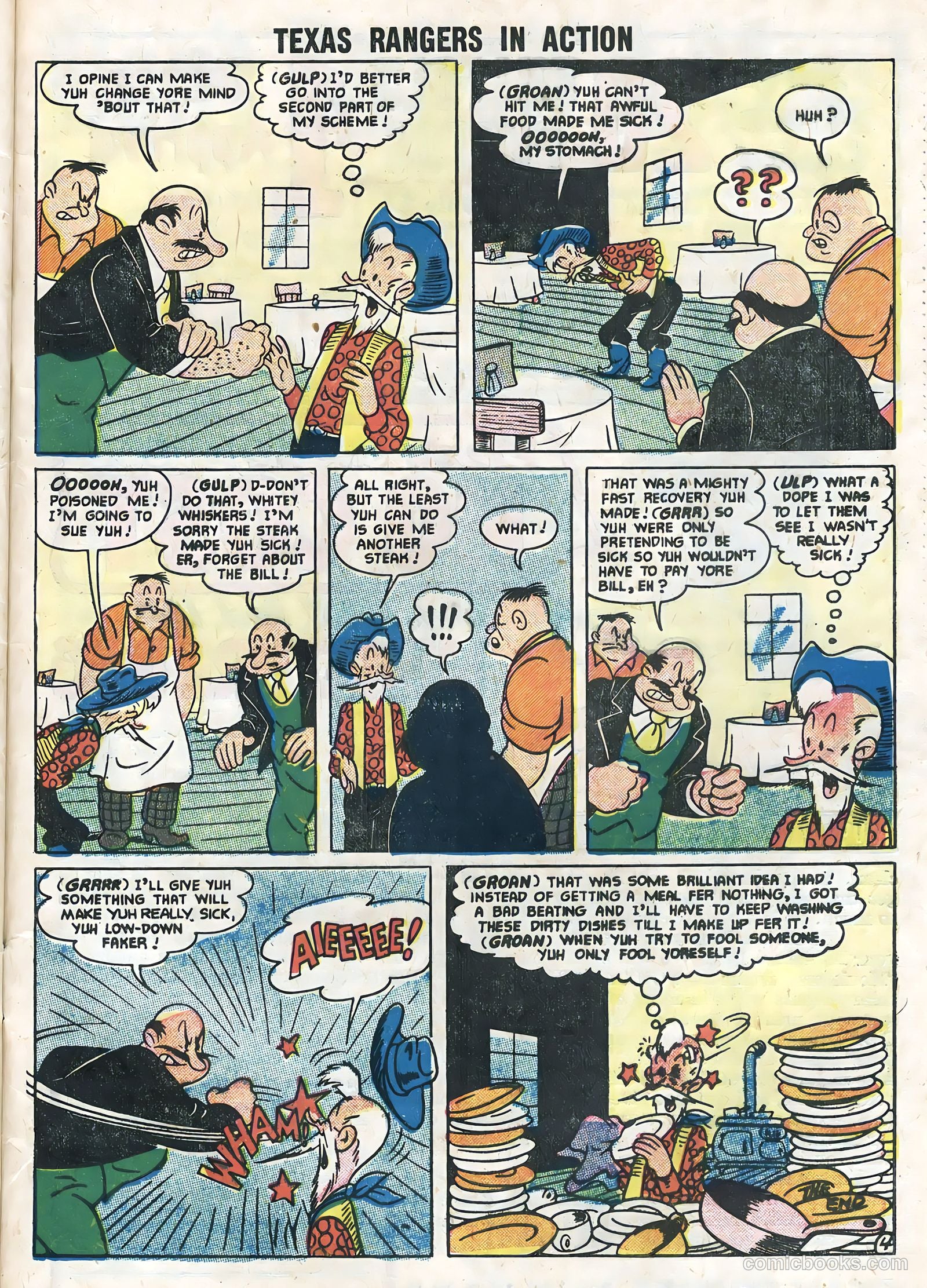 Texas Rangers in Action #6 — page 33 of 36