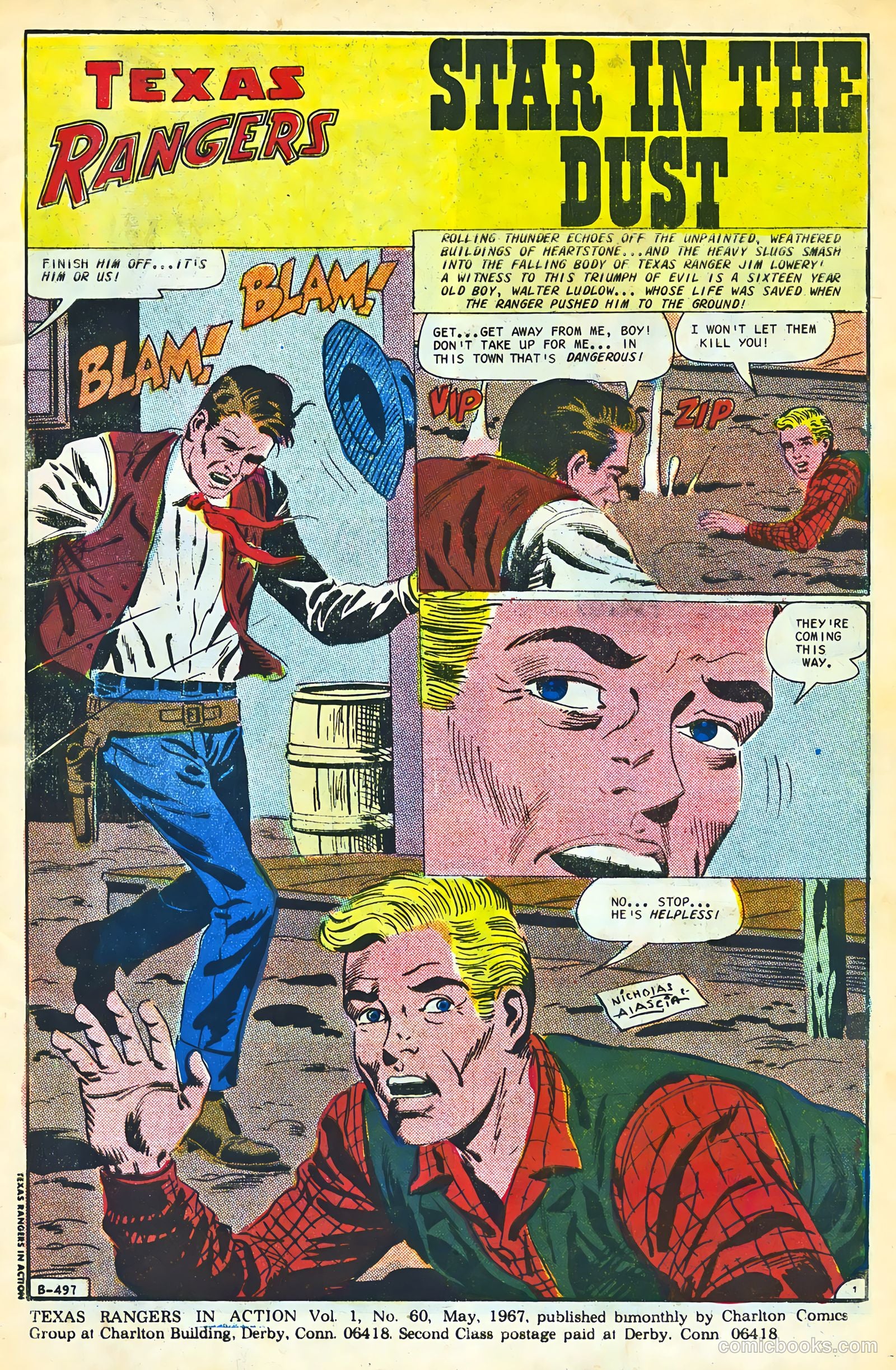 Texas Rangers in Action #60 — page 3 of 36