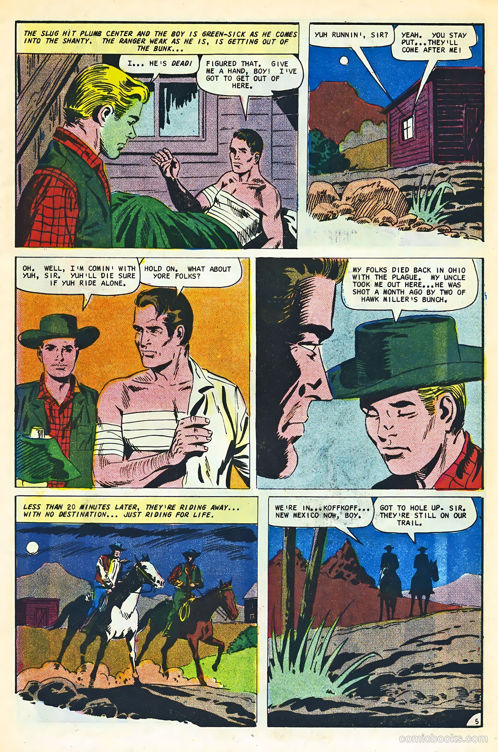 Texas Rangers in Action #60 — page 9 of 36