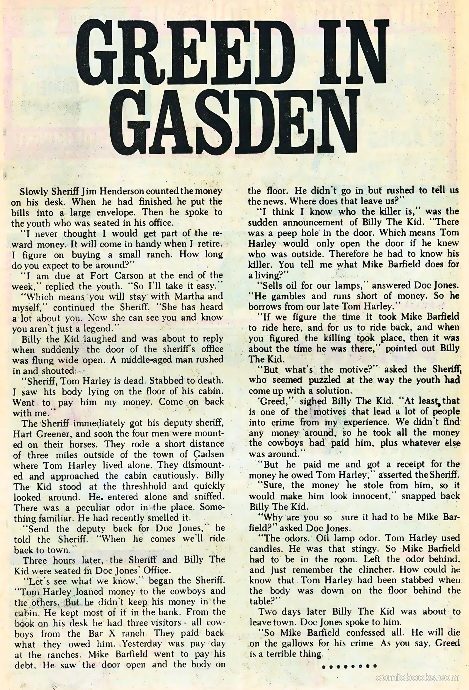 Texas Rangers in Action #60 — page 13 of 36
