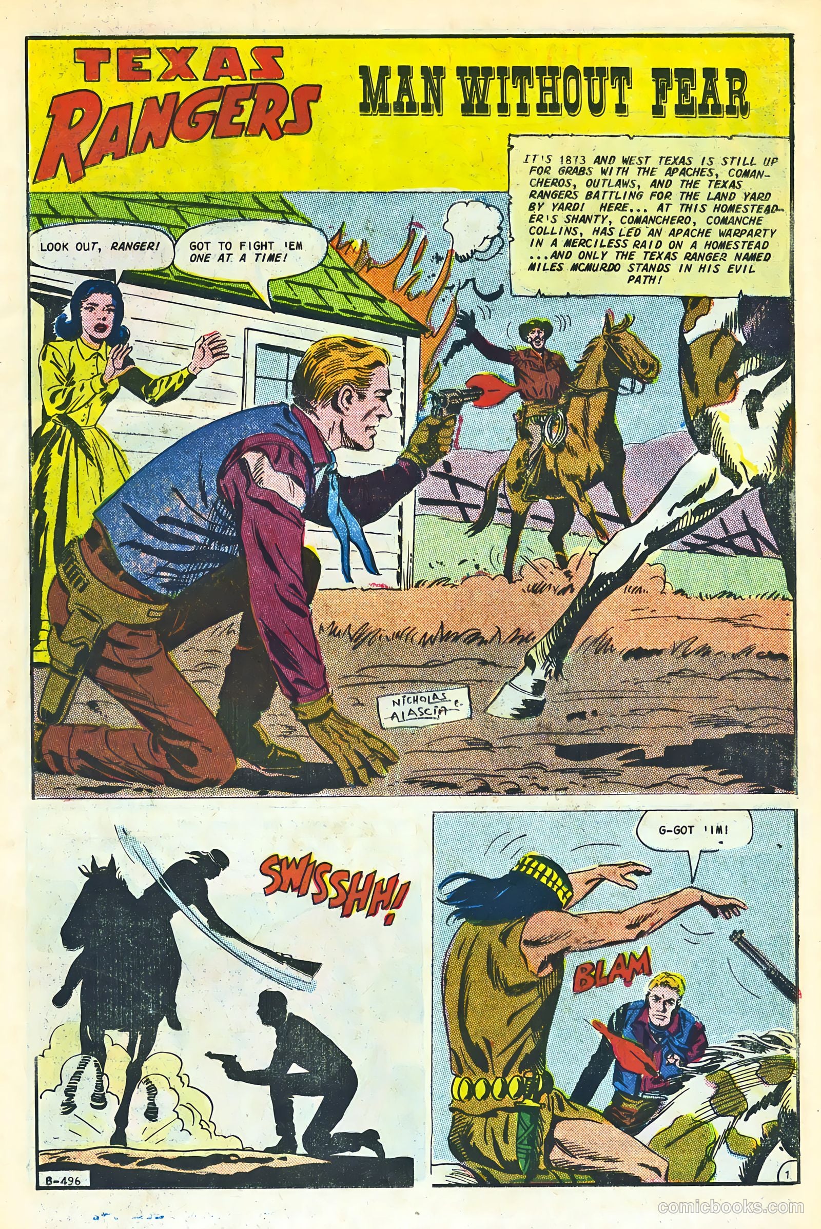 Texas Rangers in Action #60 — page 15 of 36