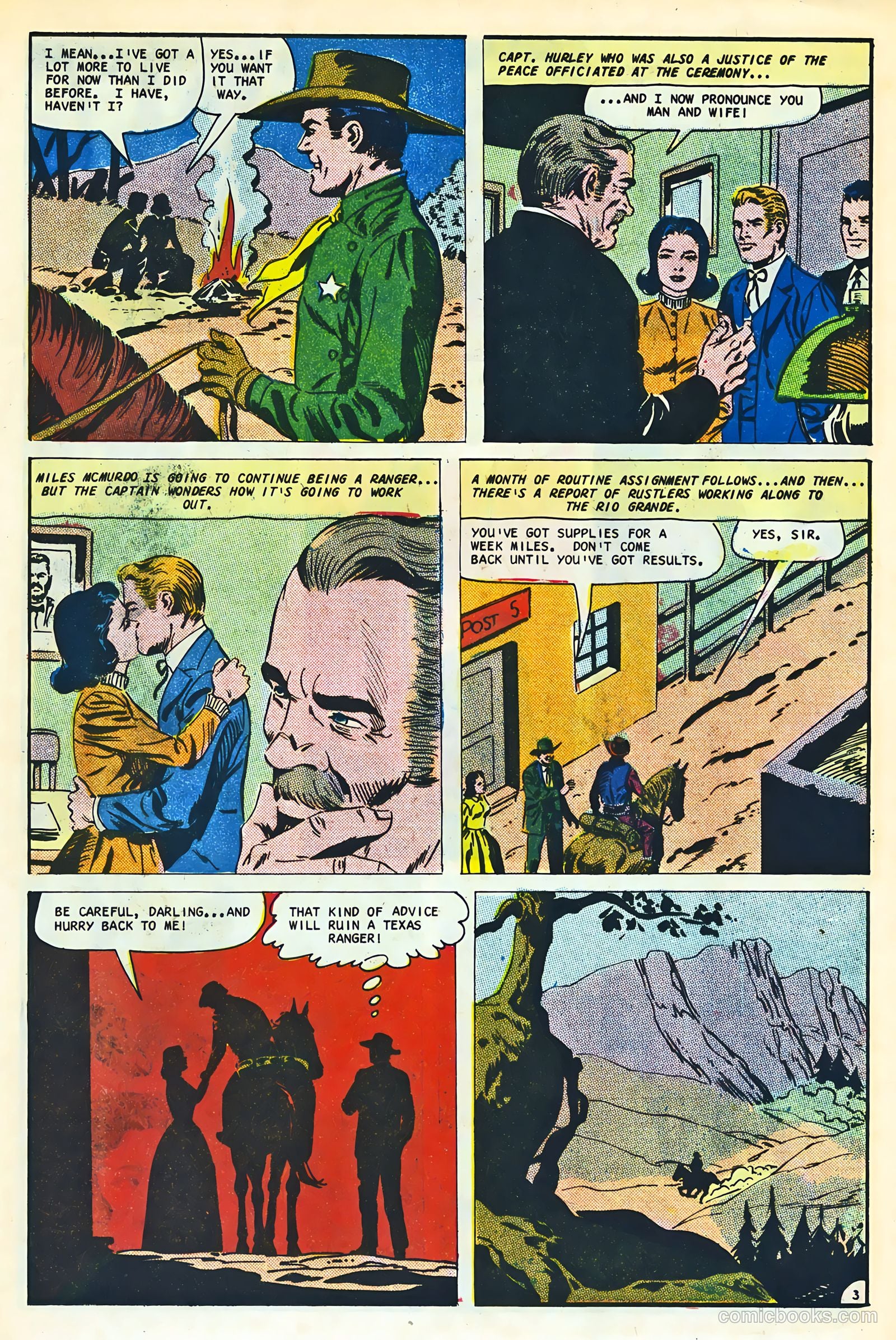 Texas Rangers in Action #60 — page 17 of 36