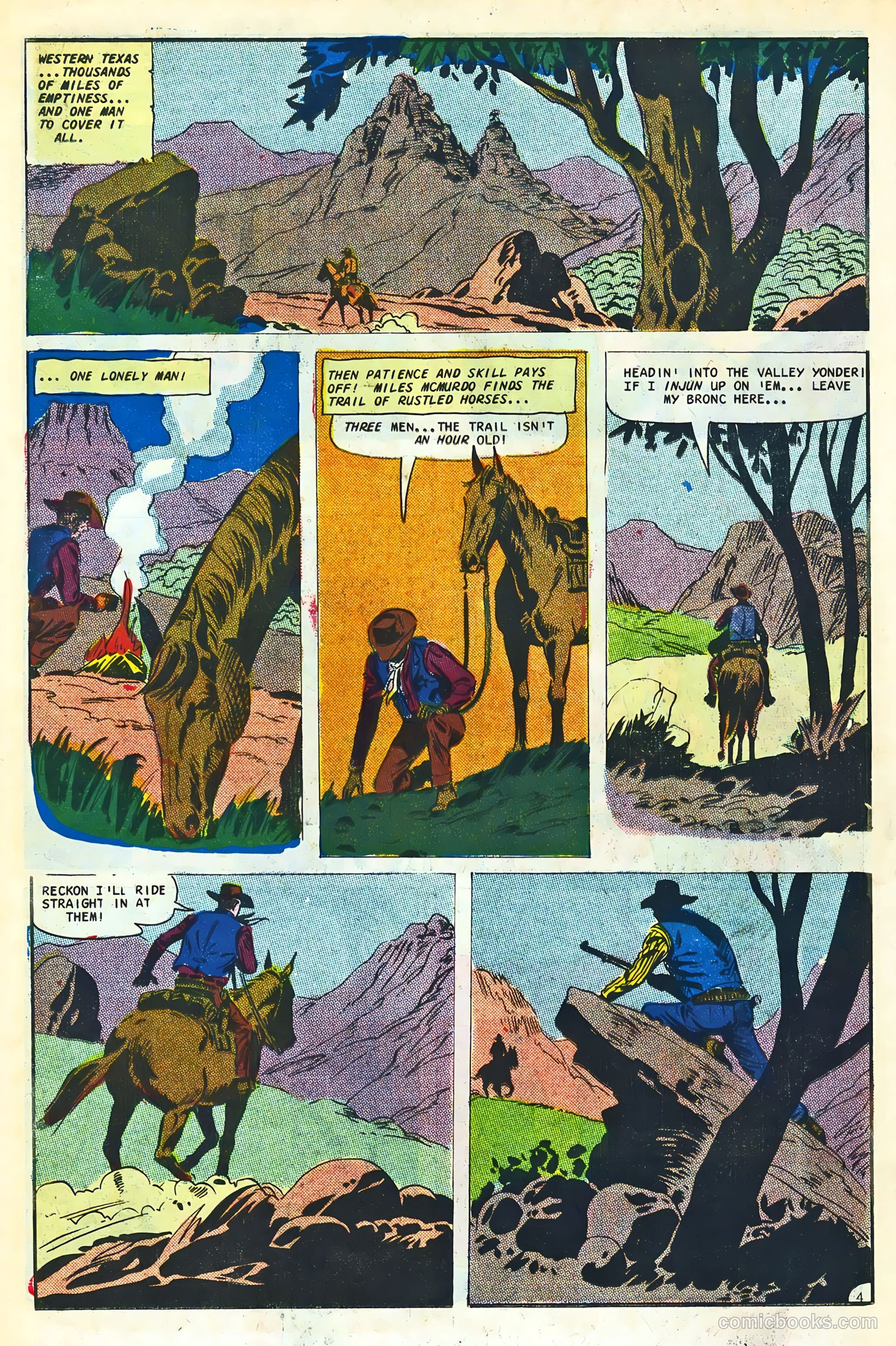 Texas Rangers in Action #60 — page 18 of 36