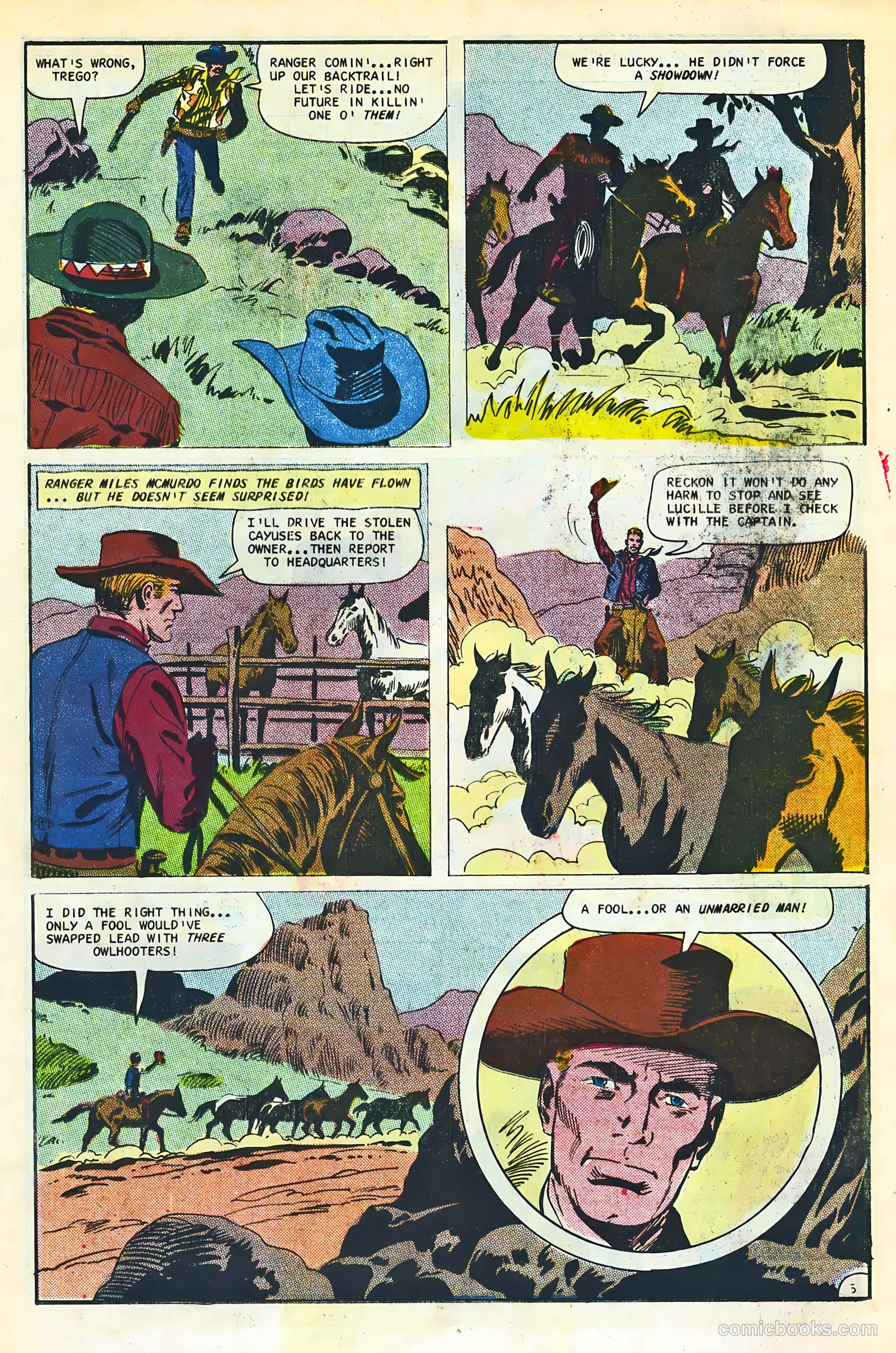 Texas Rangers in Action #60 — page 19 of 36