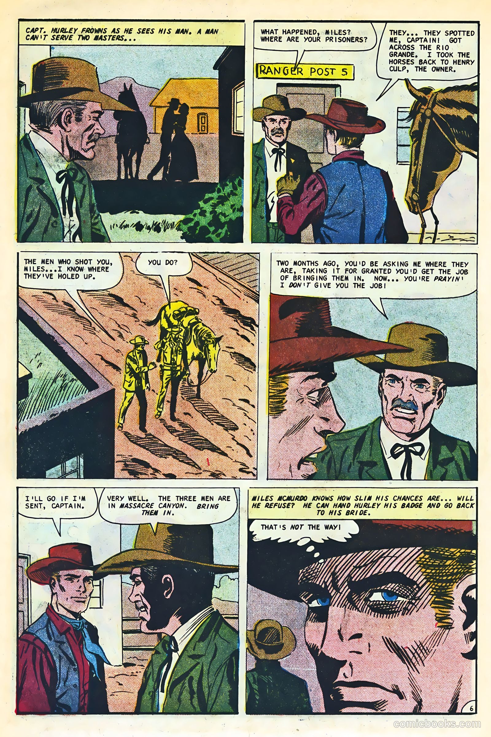 Texas Rangers in Action #60 — page 20 of 36