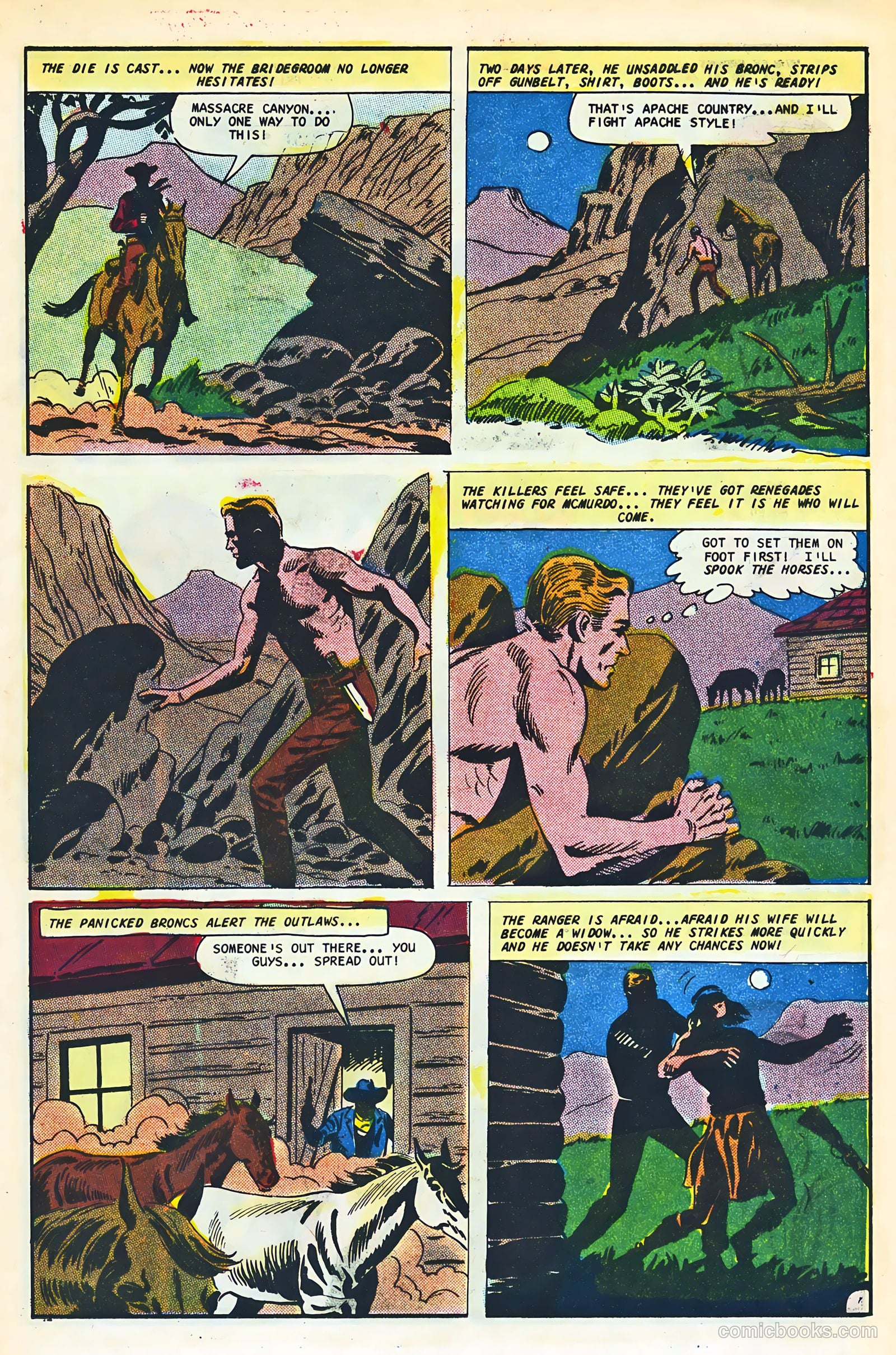 Texas Rangers in Action #60 — page 21 of 36