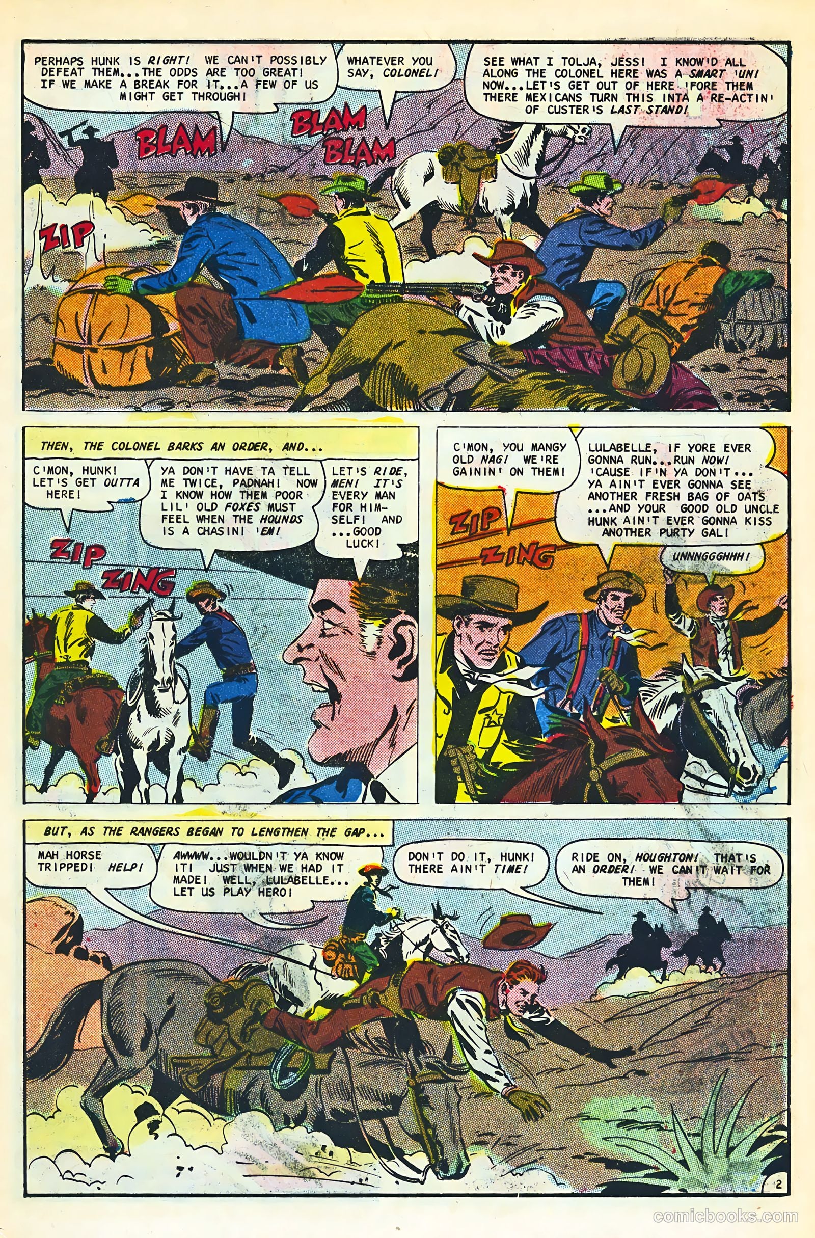 Texas Rangers in Action #60 — page 25 of 36