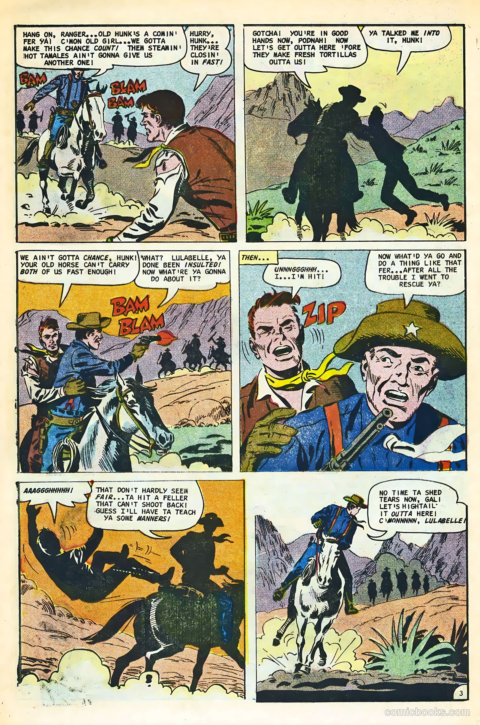 Texas Rangers in Action #60 — page 26 of 36