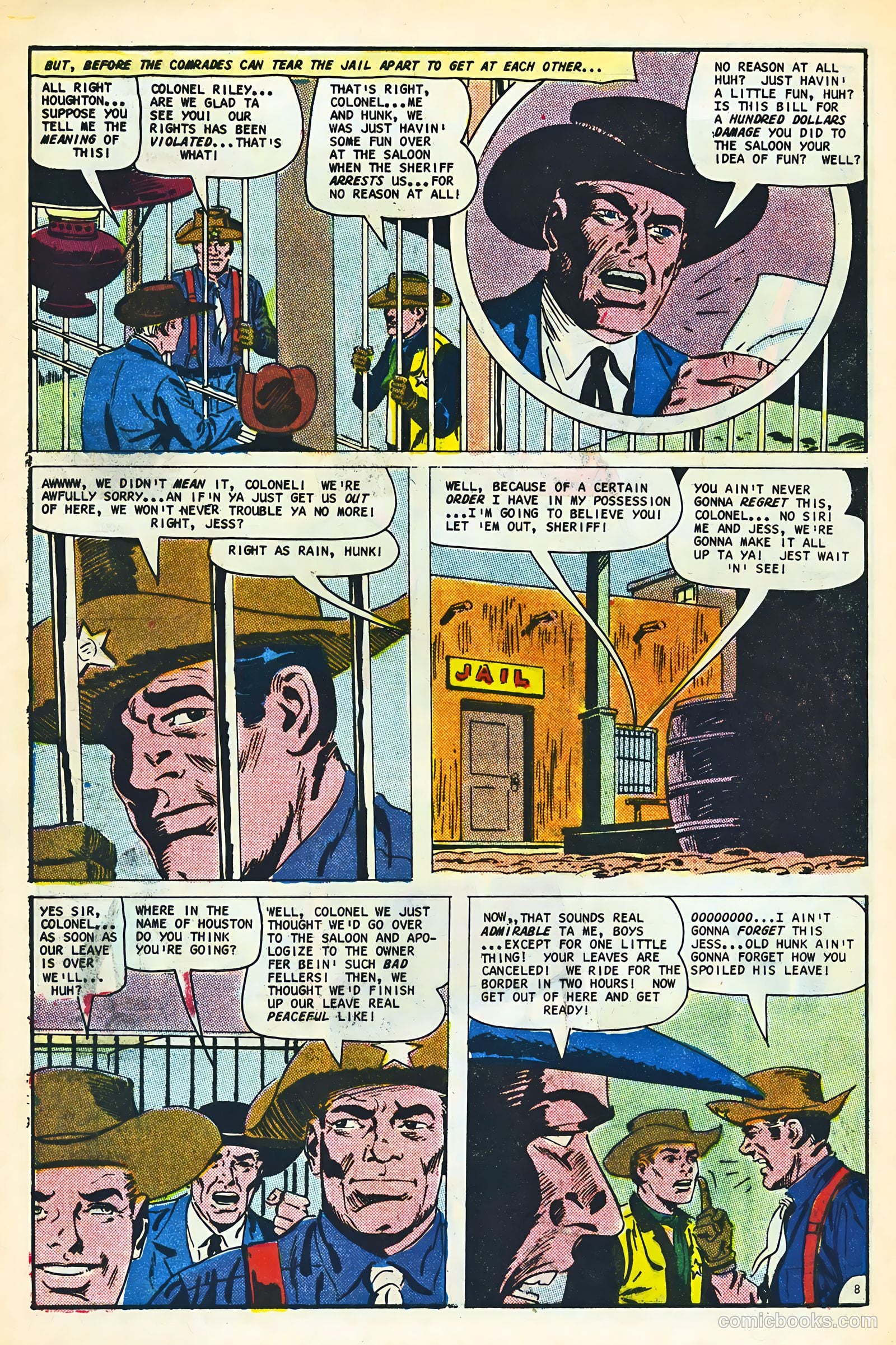 Texas Rangers in Action #60 — page 32 of 36