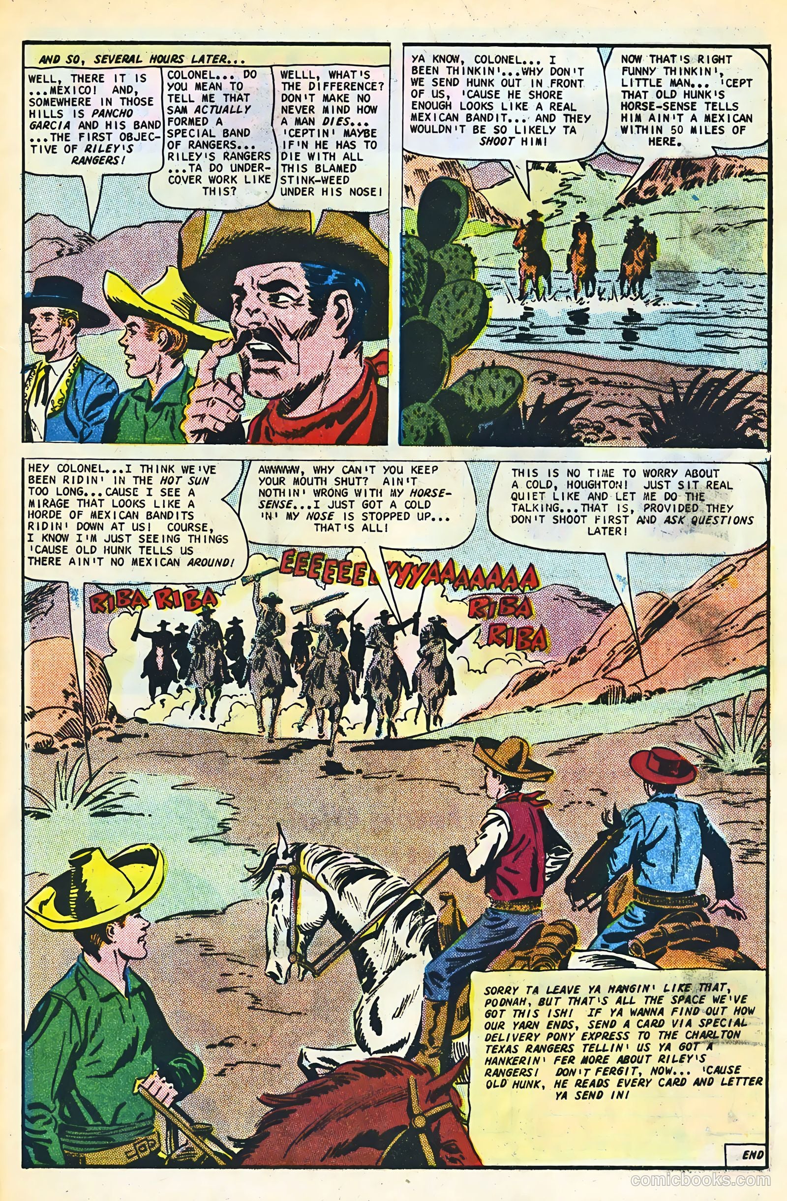 Texas Rangers in Action #60 — page 33 of 36