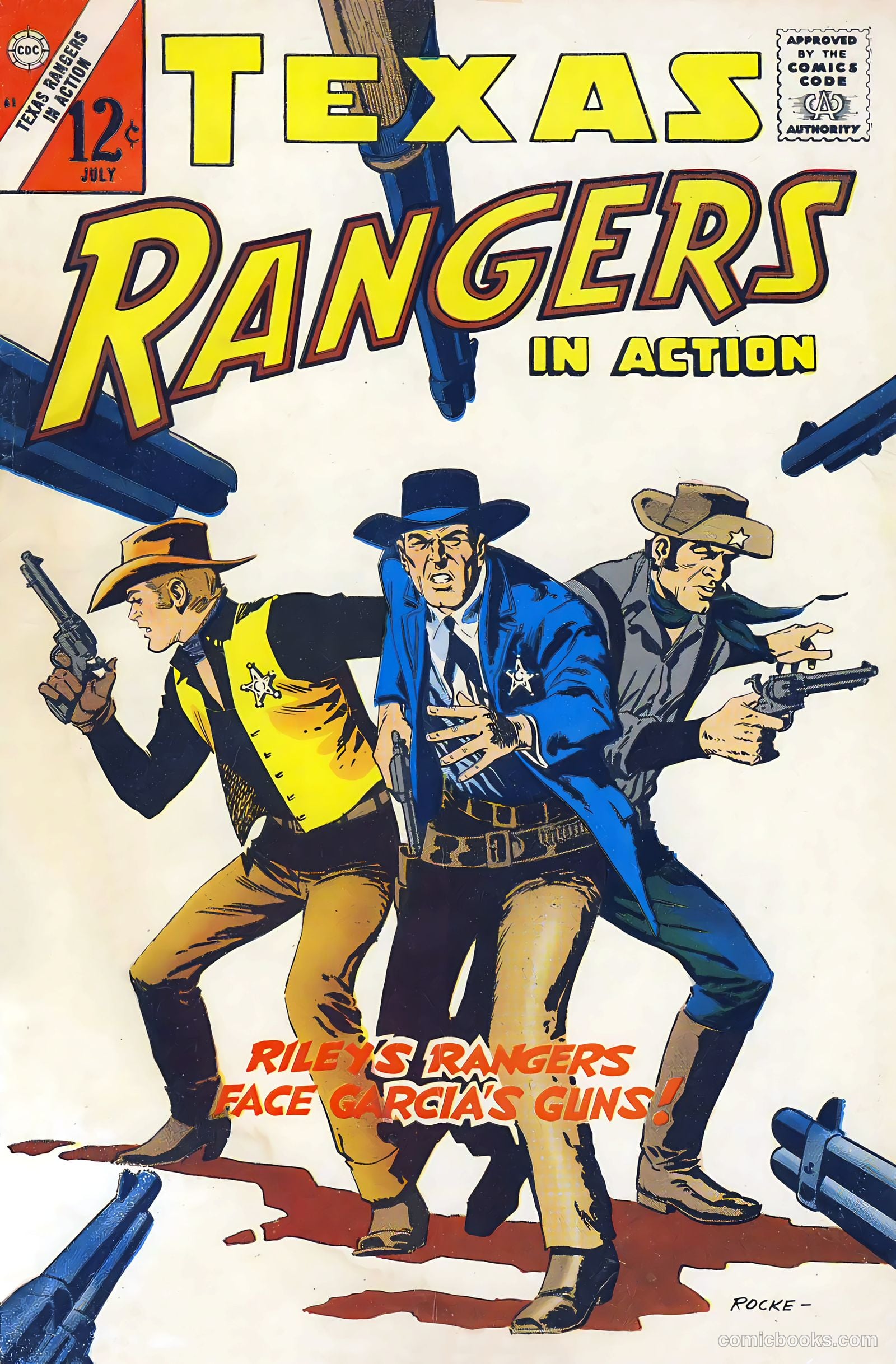 Texas Rangers in Action #61 — page 1 of 36
