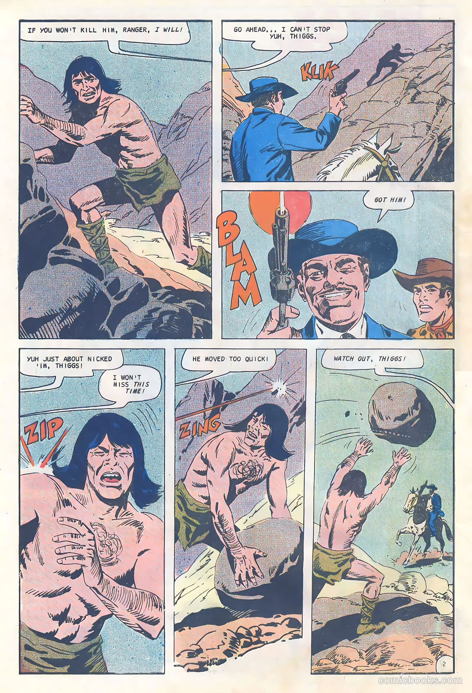 Texas Rangers in Action #61 — page 4 of 36