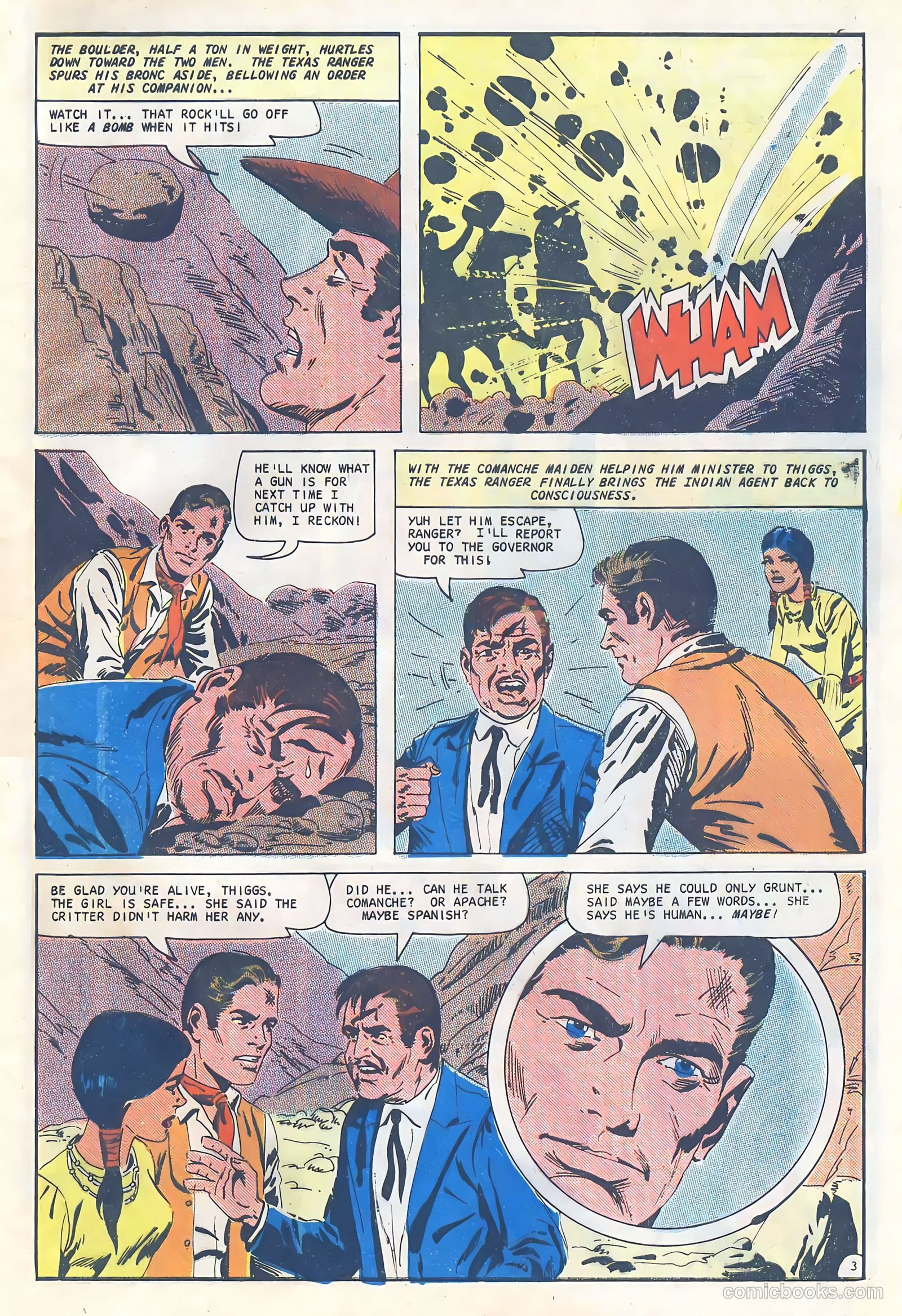 Texas Rangers in Action #61 — page 5 of 36