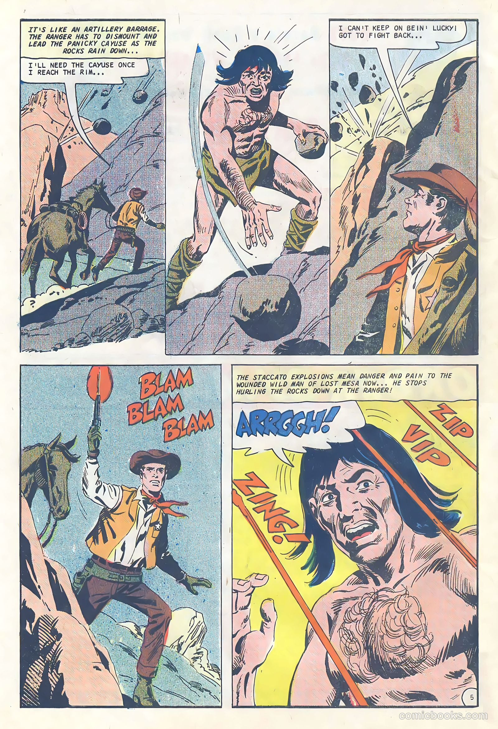 Texas Rangers in Action #61 — page 8 of 36