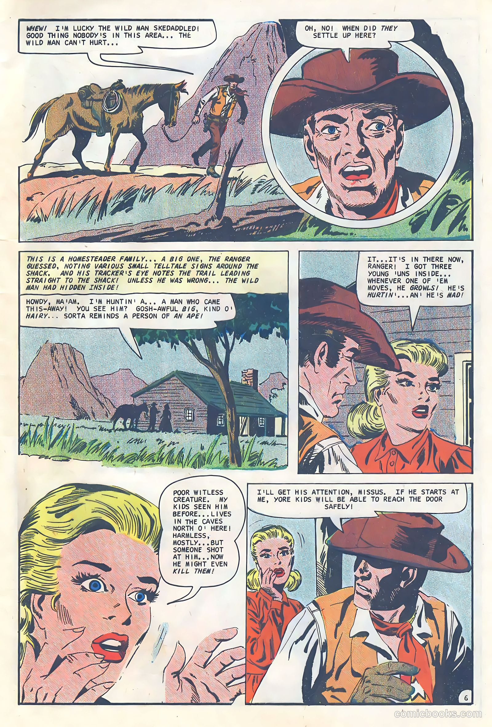 Texas Rangers in Action #61 — page 9 of 36