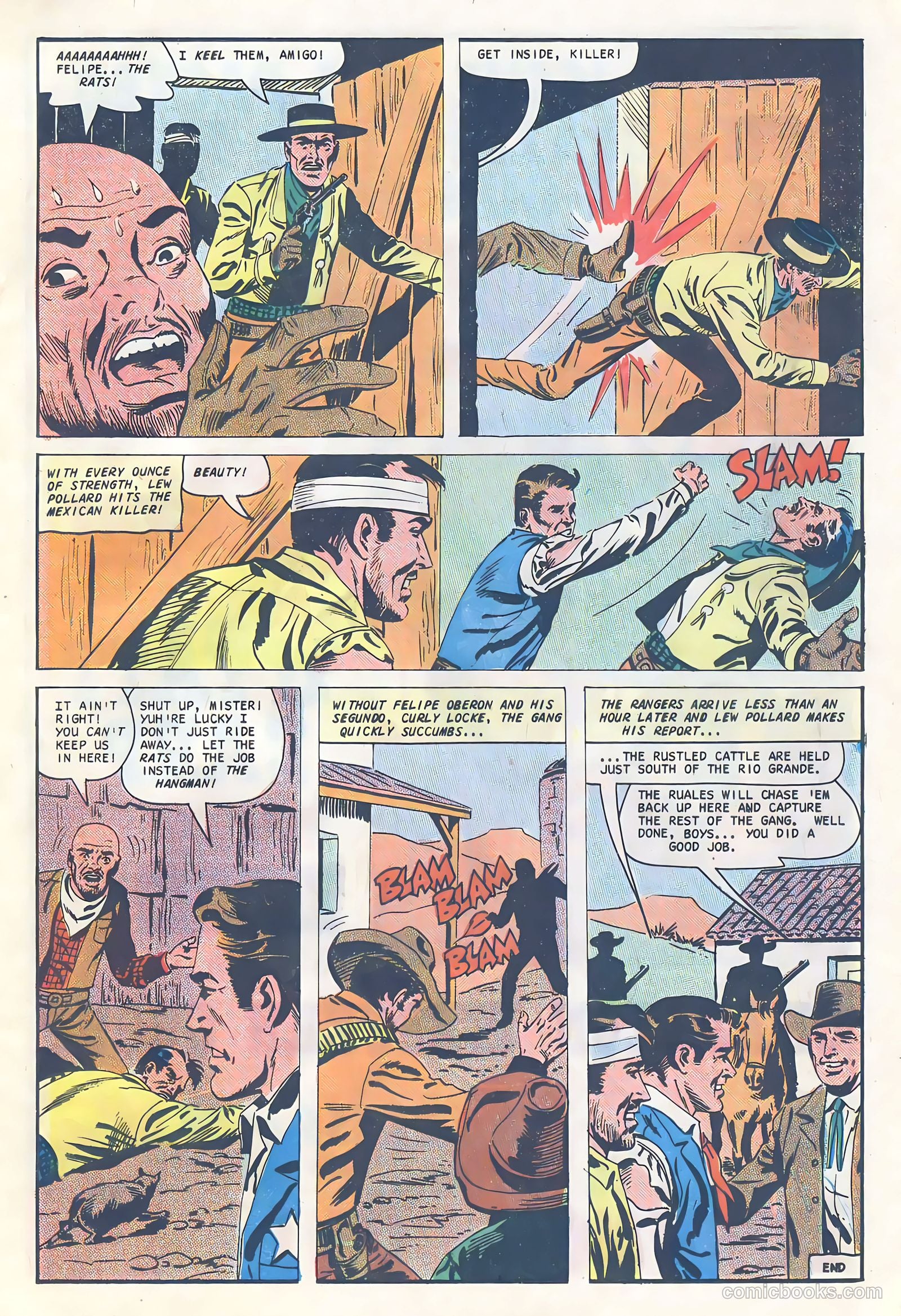 Texas Rangers in Action #61 — page 21 of 36