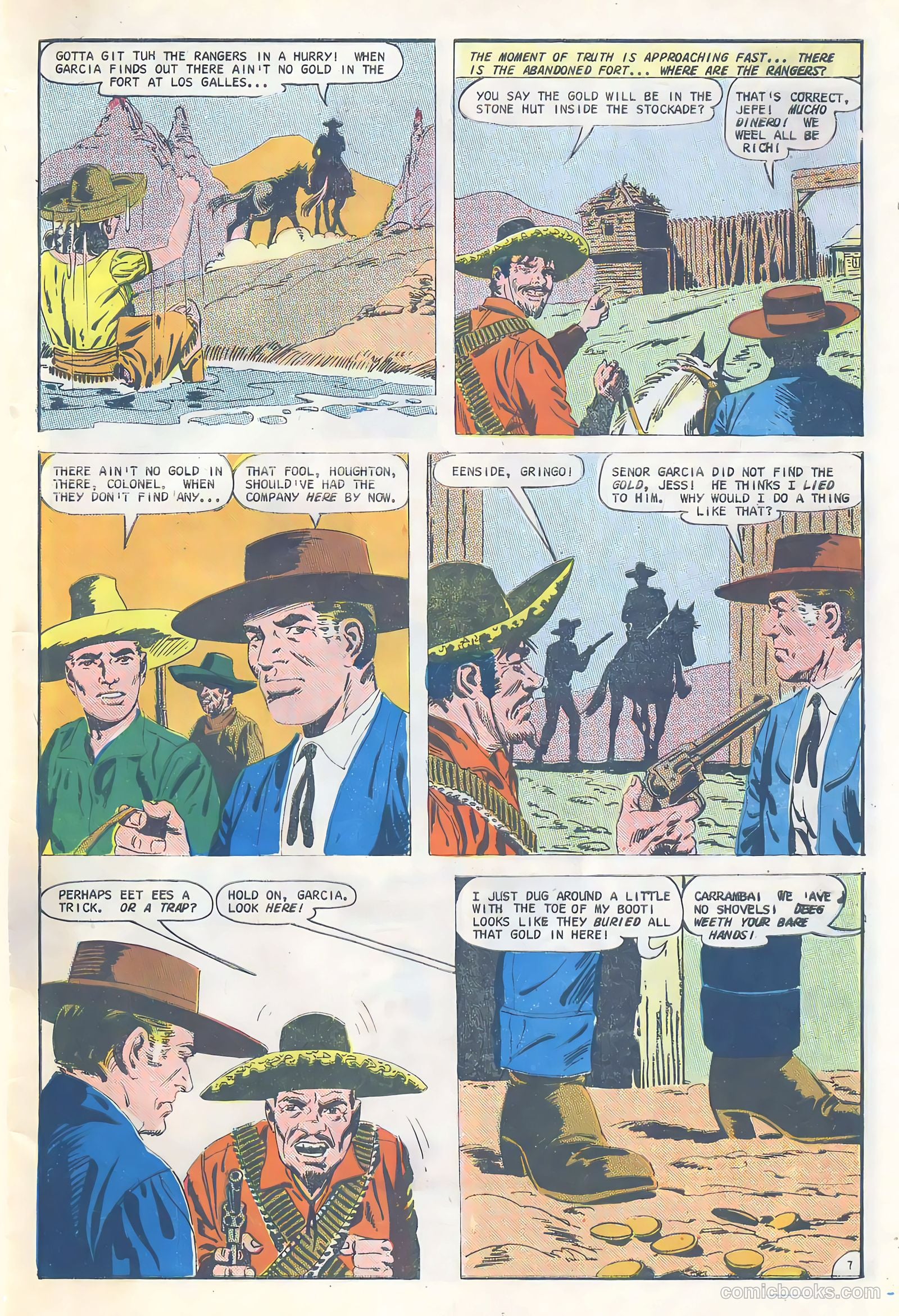 Texas Rangers in Action #61 — page 31 of 36