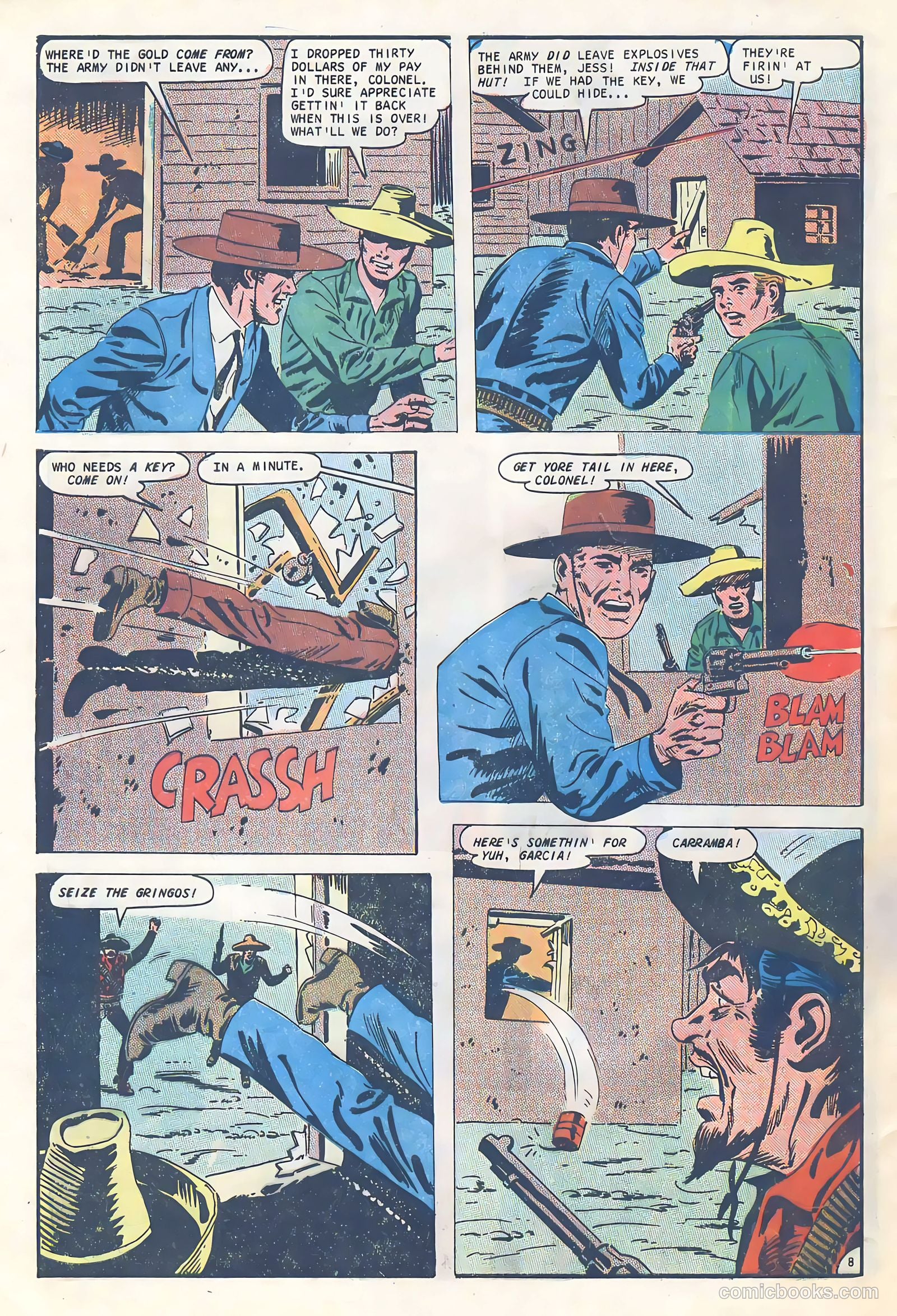 Texas Rangers in Action #61 — page 32 of 36