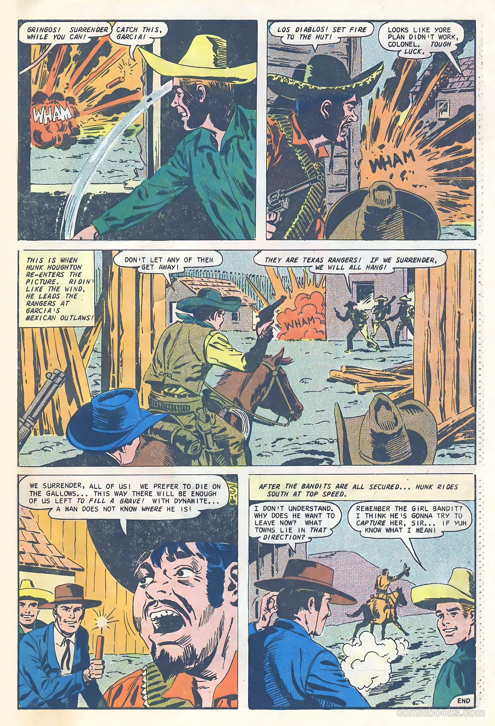 Texas Rangers in Action #61 — page 33 of 36