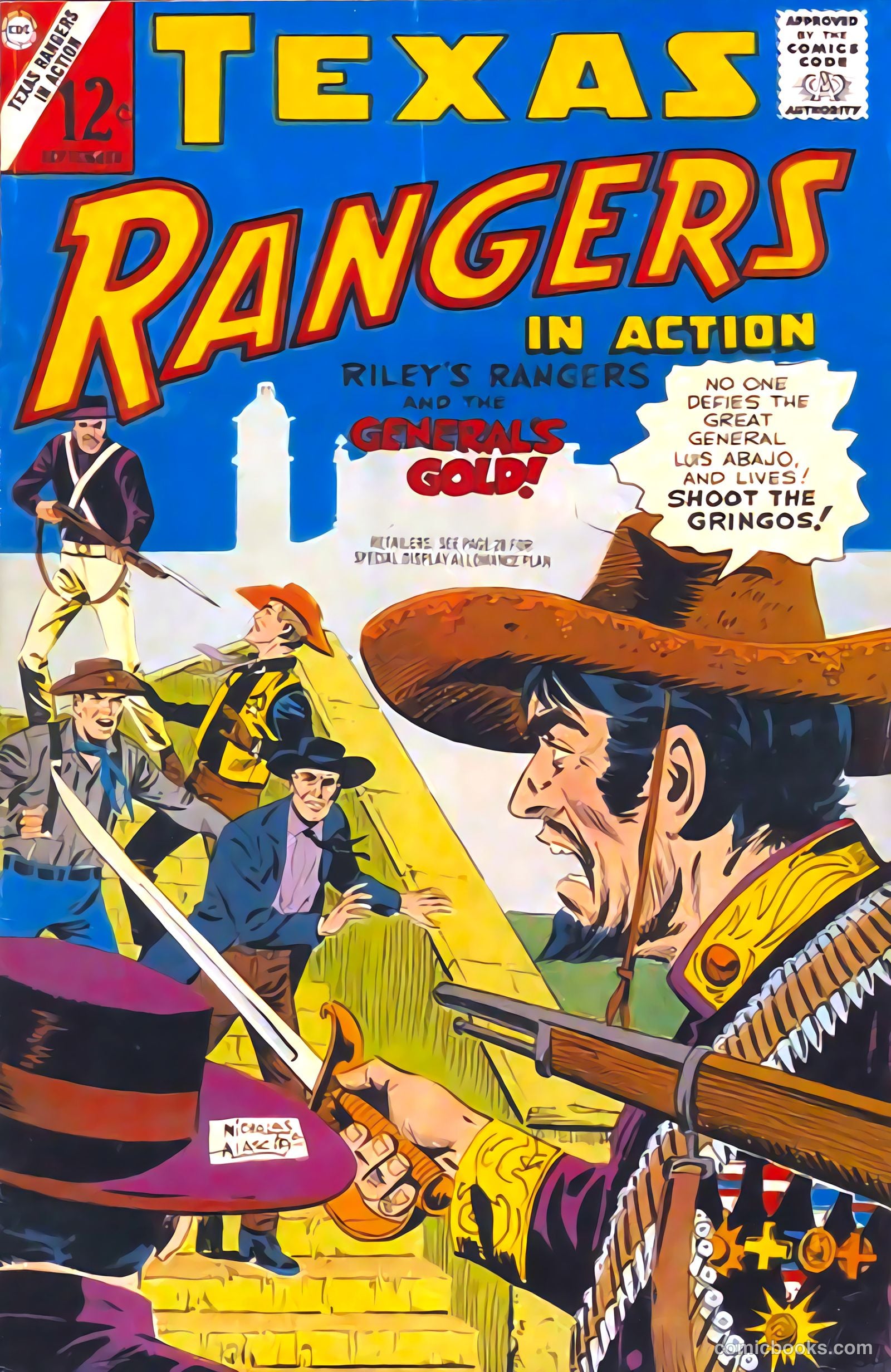 Texas Rangers in Action #62 — page 1 of 35