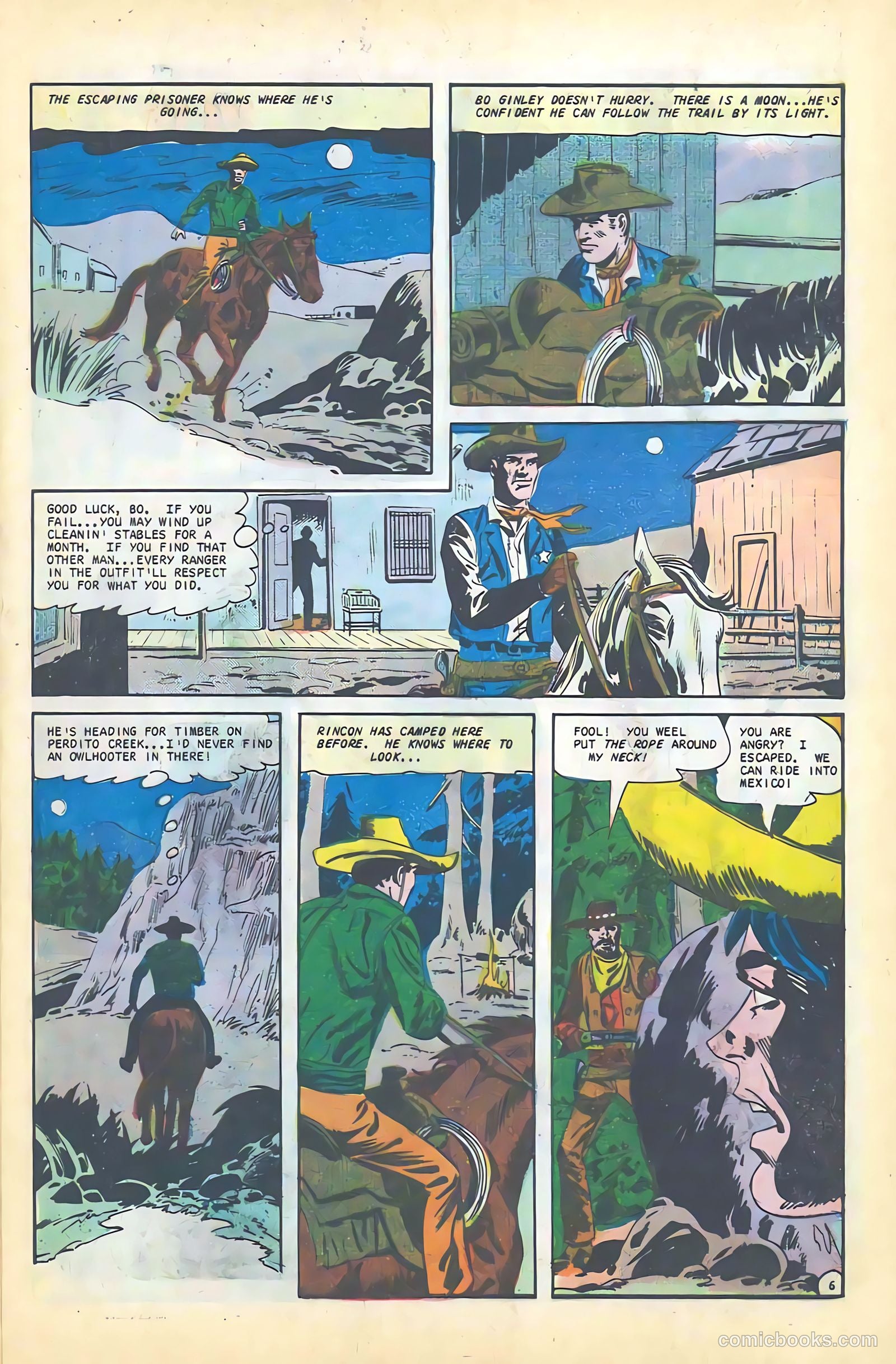 Texas Rangers in Action #62 — page 8 of 35