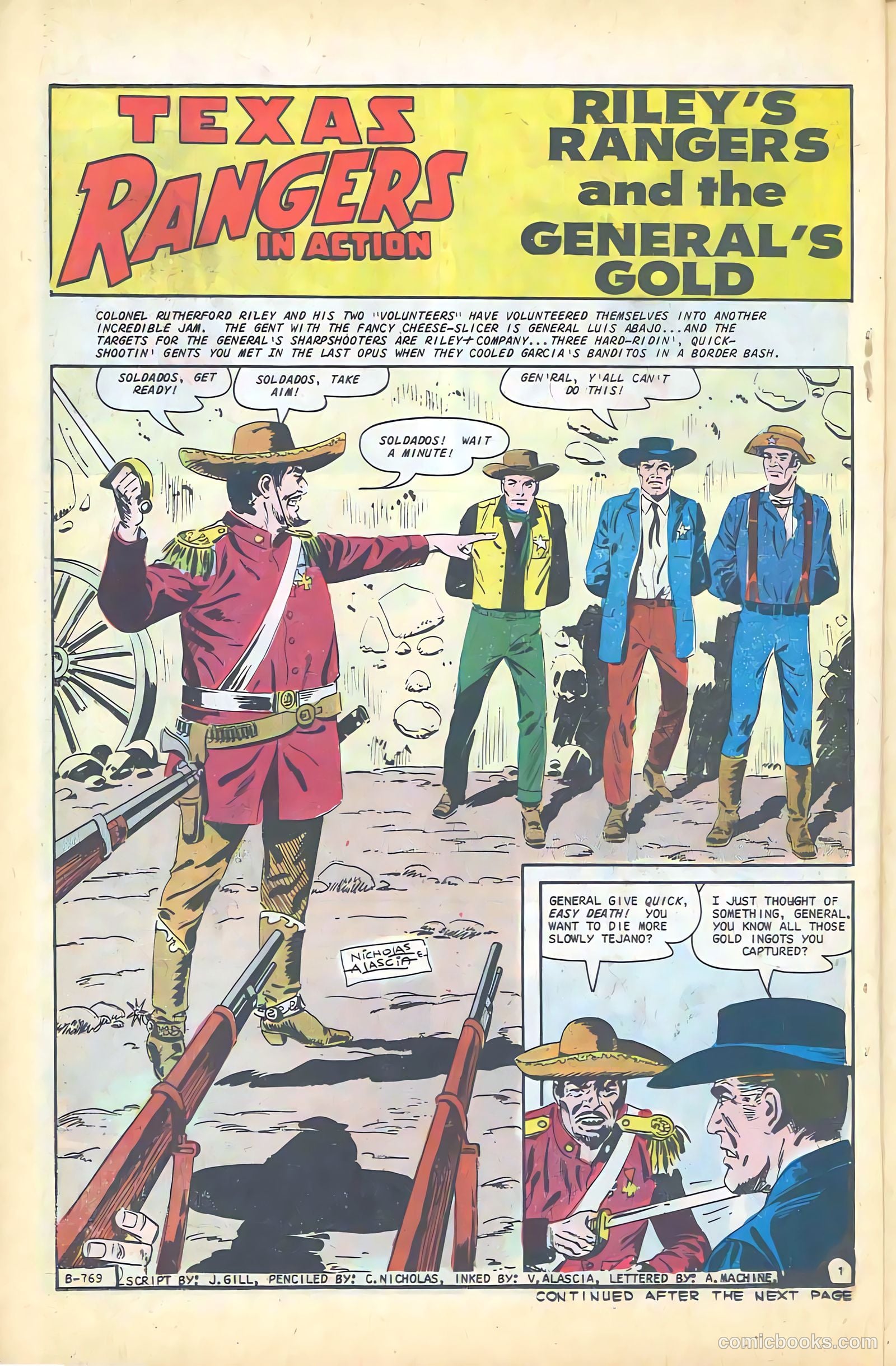 Texas Rangers in Action #62 — page 21 of 35