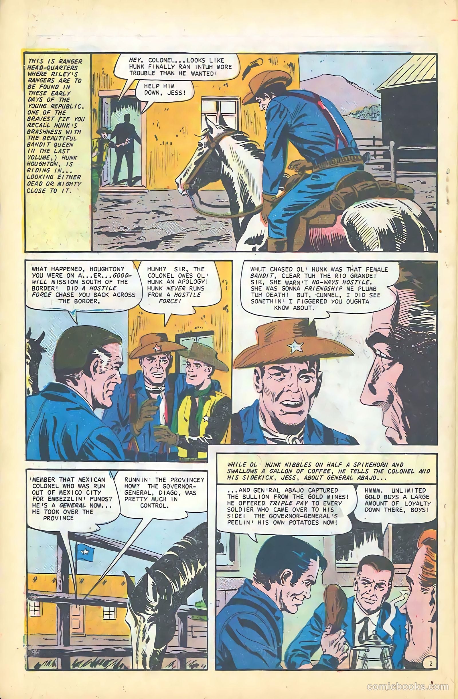 Texas Rangers in Action #62 — page 23 of 35