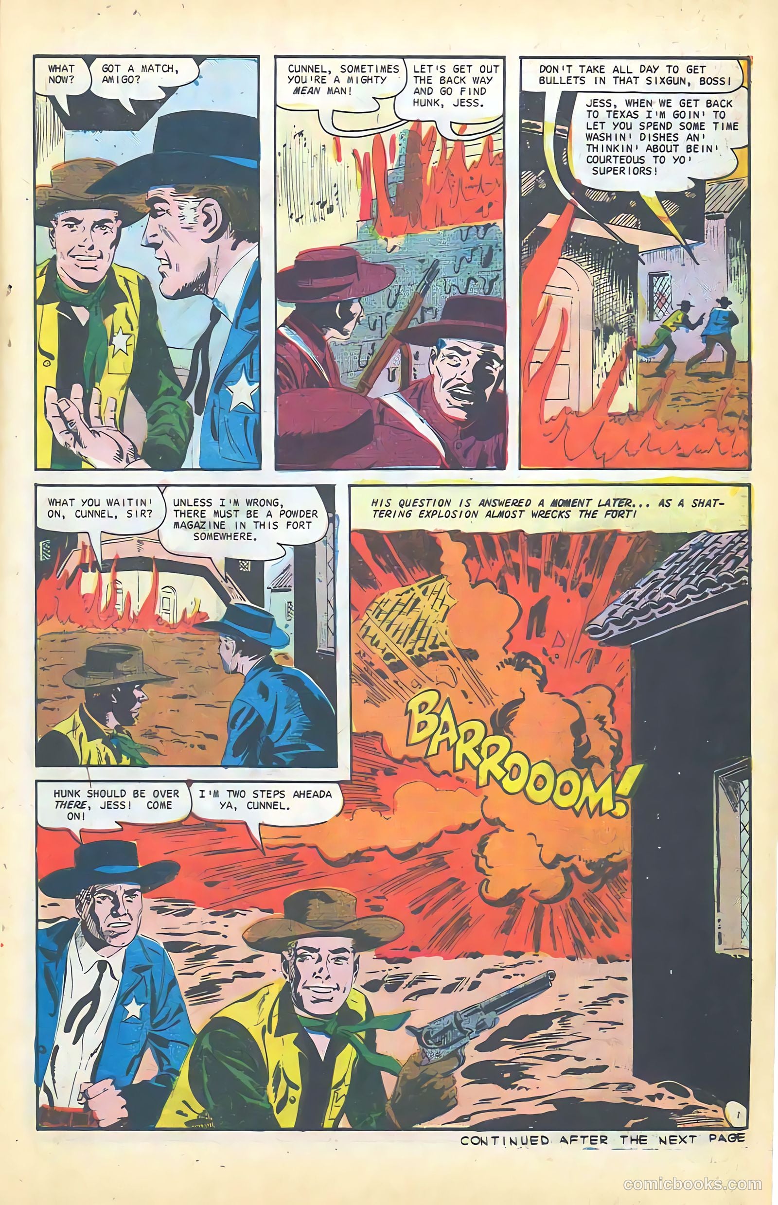Texas Rangers in Action #62 — page 28 of 35