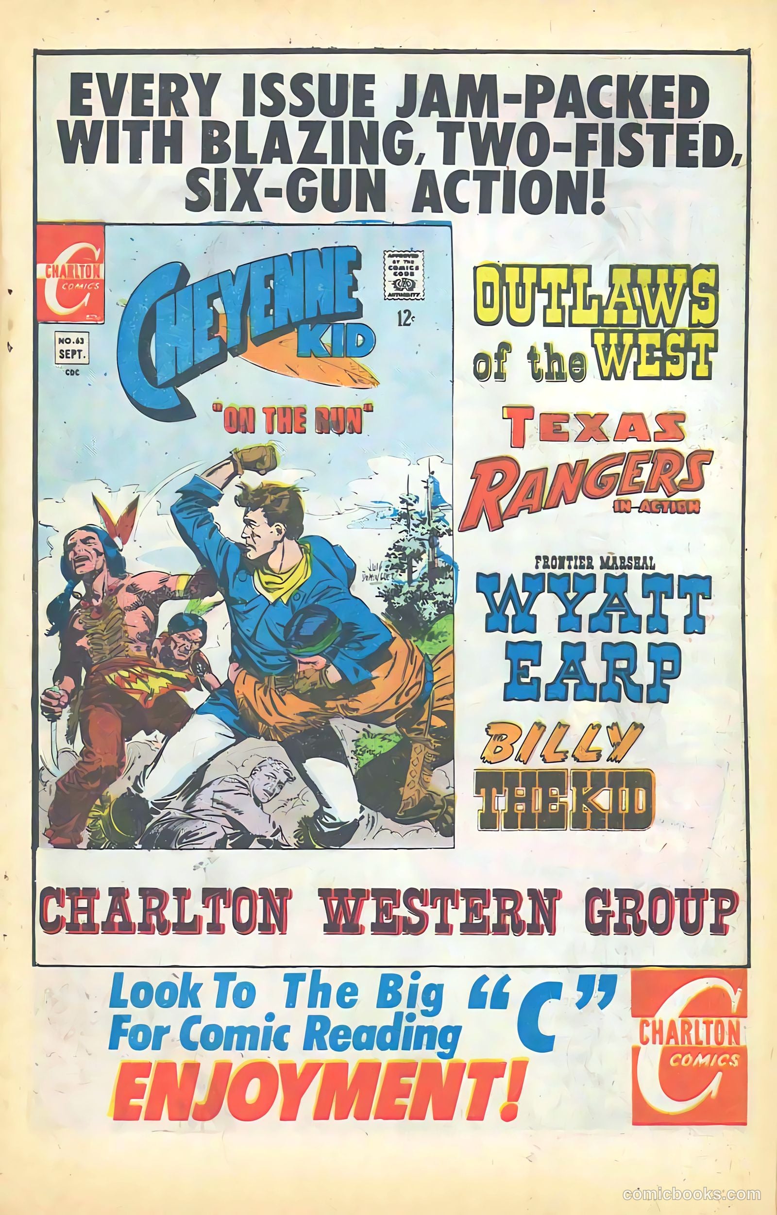 Texas Rangers in Action #62 — page 32 of 35