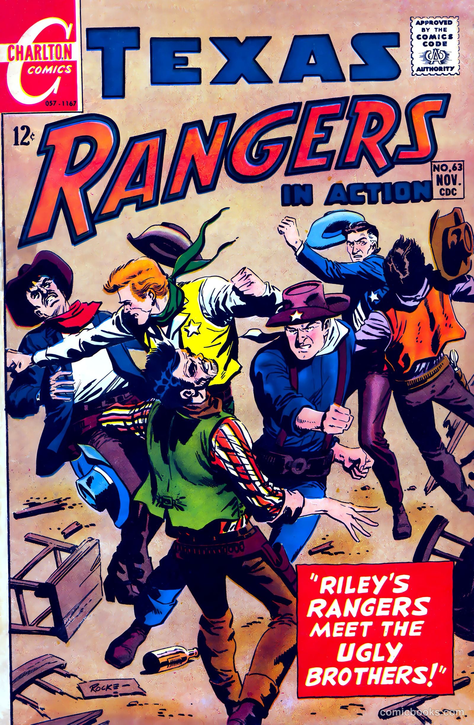 Texas Rangers in Action #63 — page 1 of 36