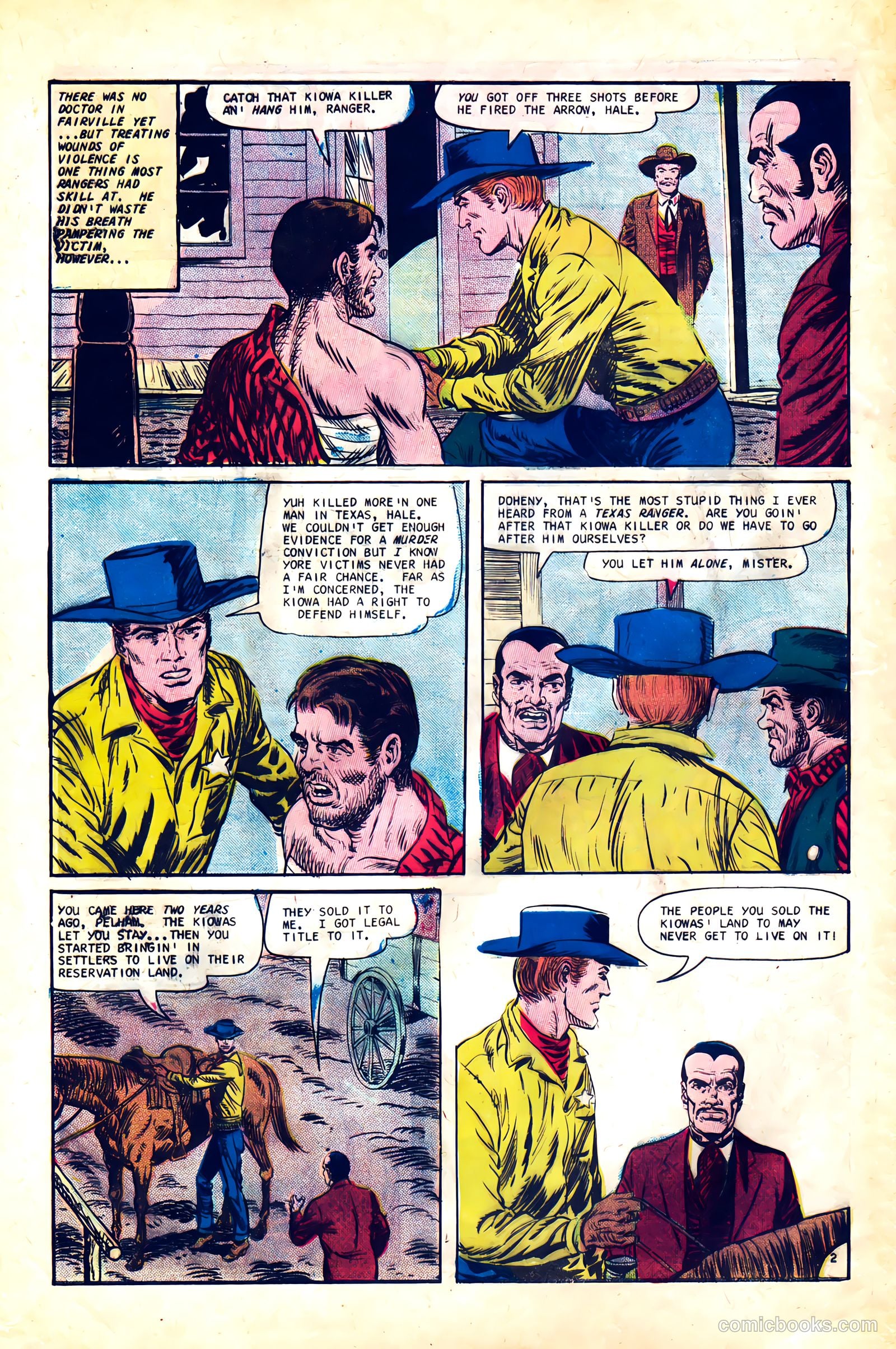 Texas Rangers in Action #63 — page 4 of 36