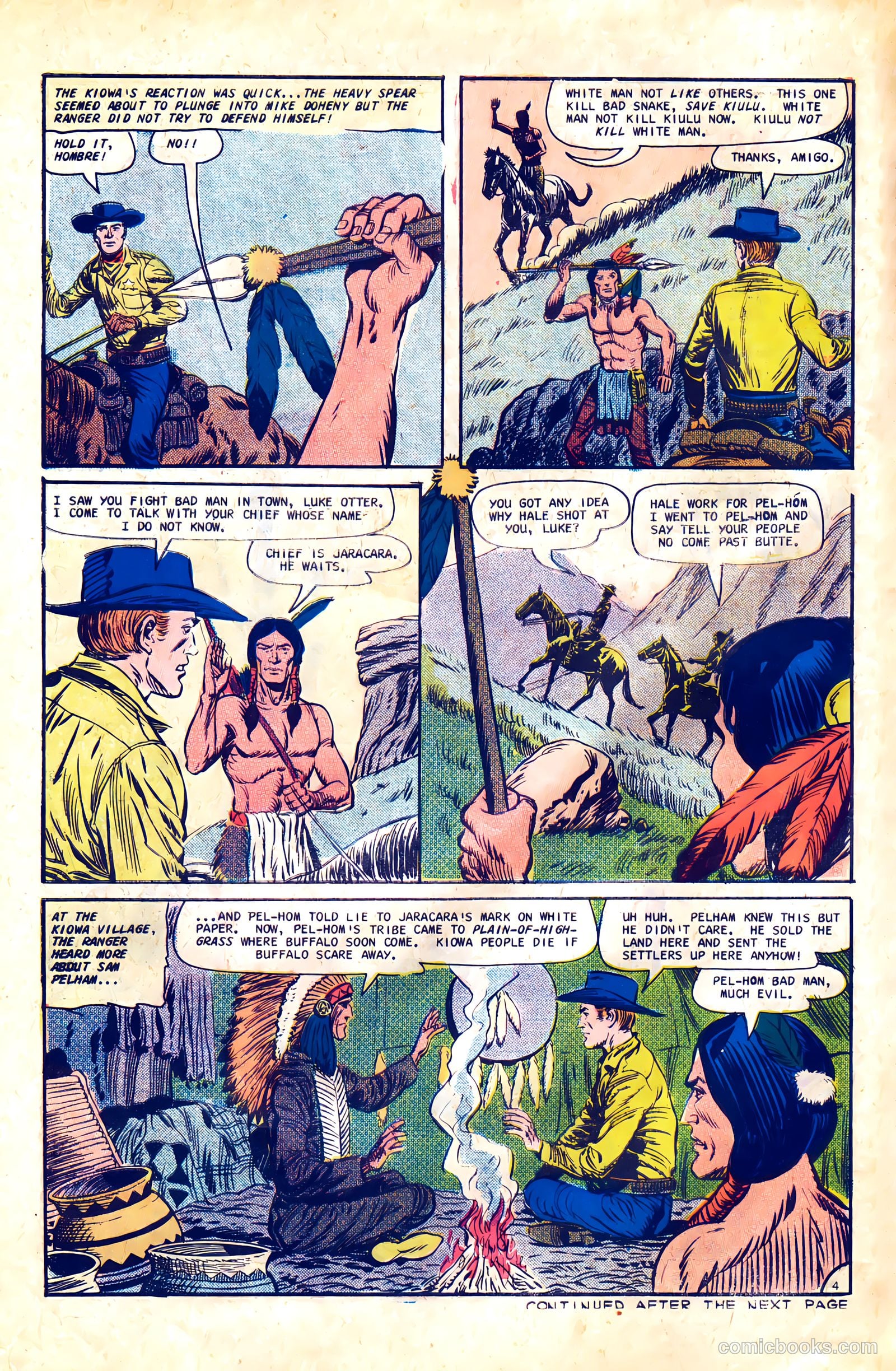 Texas Rangers in Action #63 — page 6 of 36