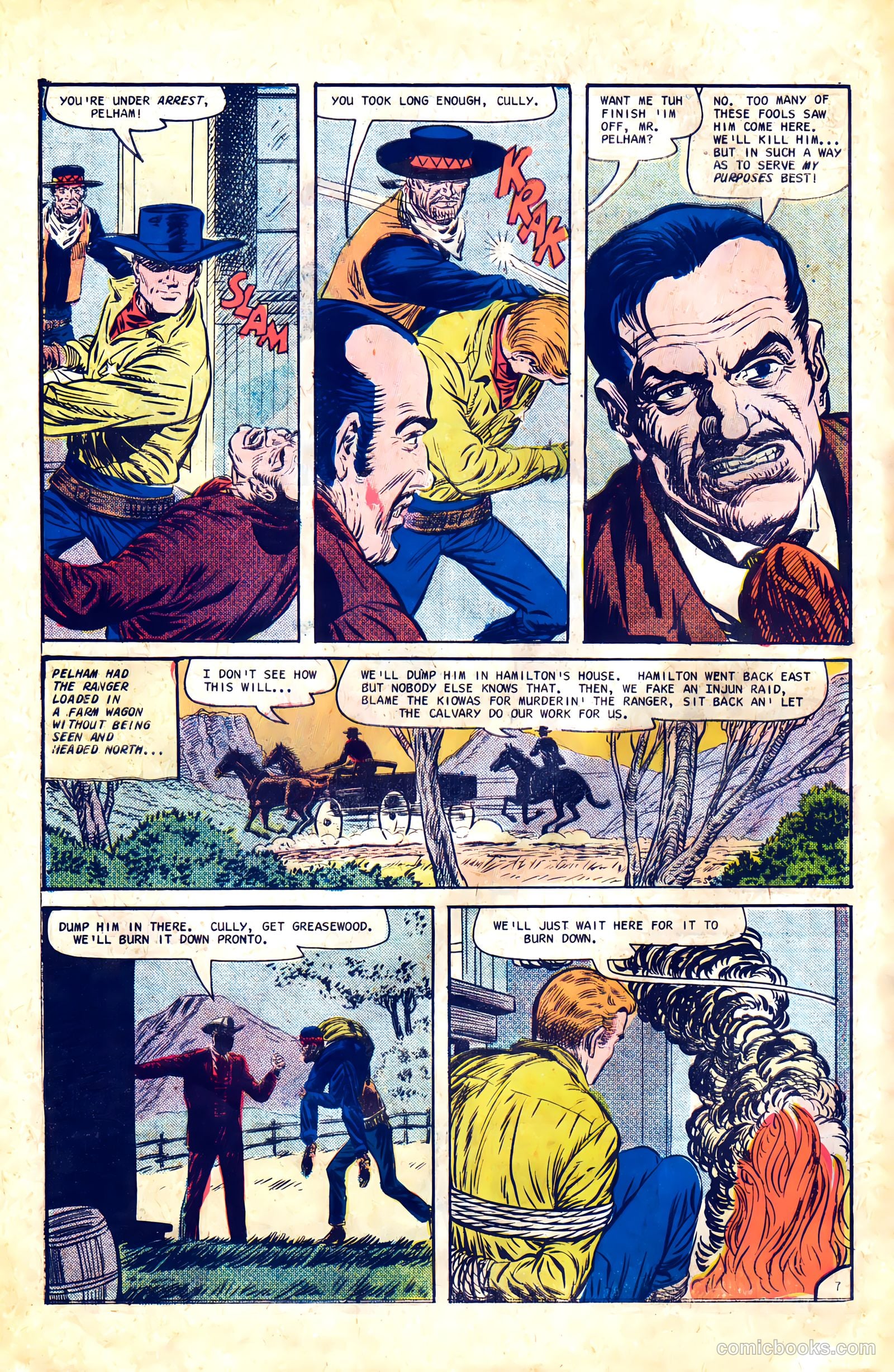 Texas Rangers in Action #63 — page 10 of 36