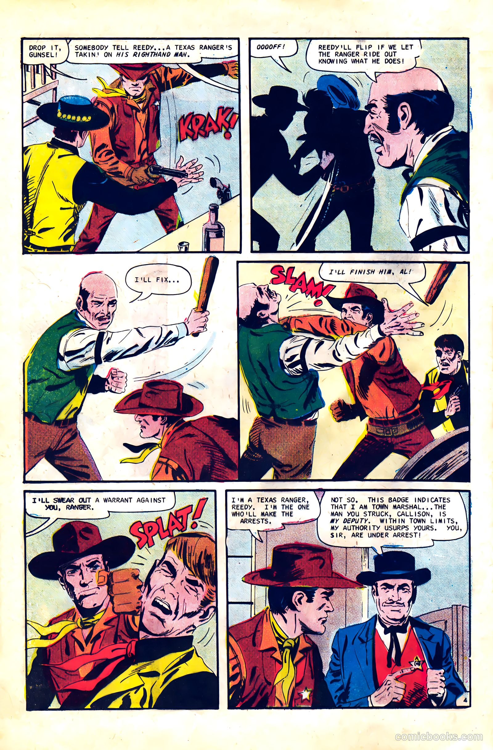 Texas Rangers in Action #63 — page 16 of 36