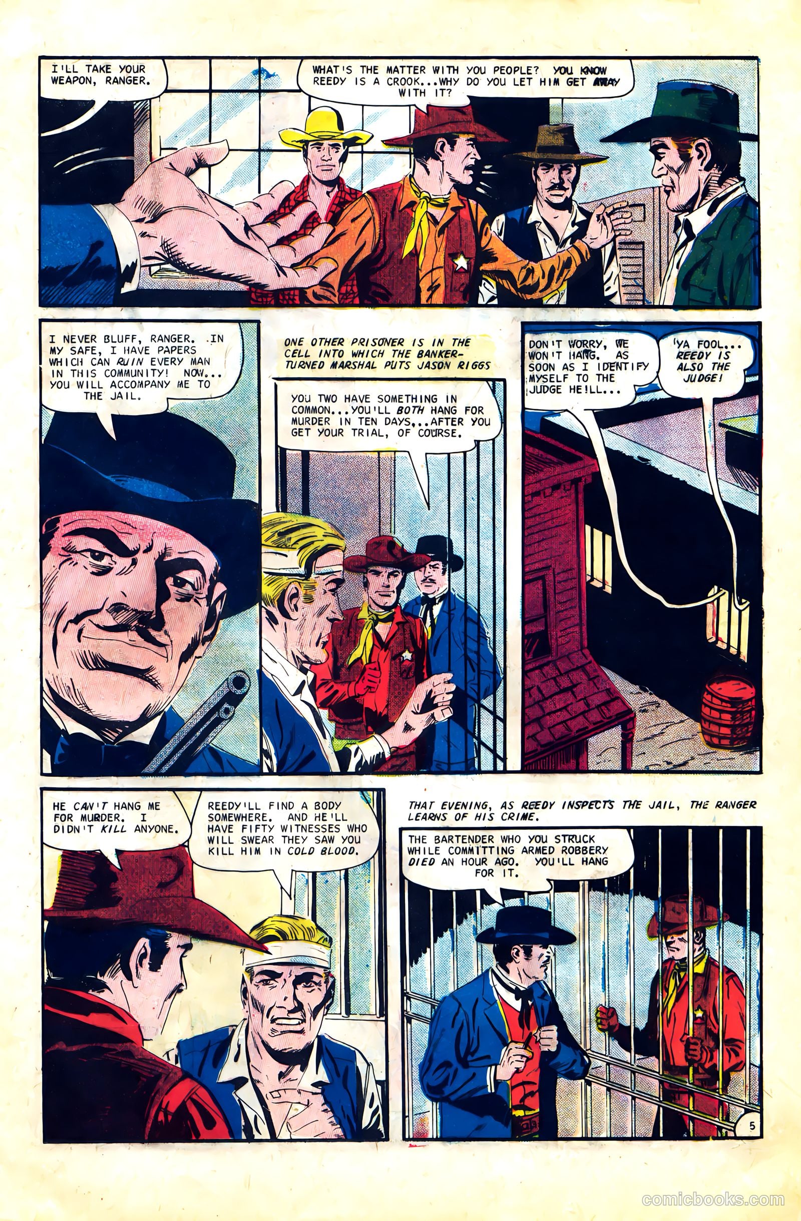 Texas Rangers in Action #63 — page 17 of 36