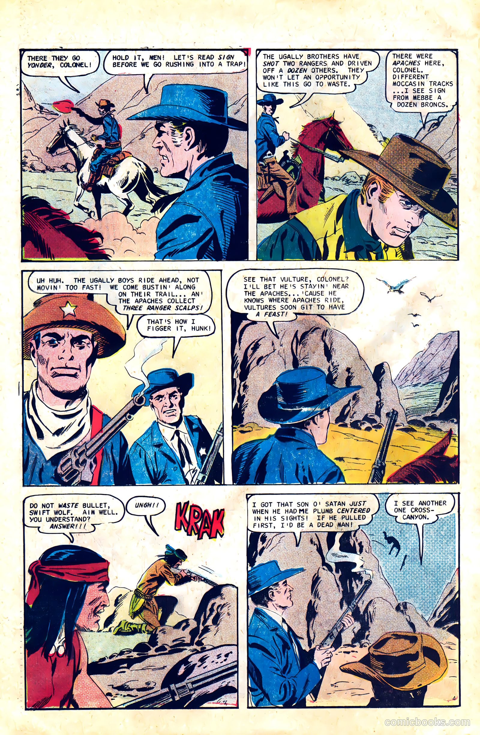 Texas Rangers in Action #63 — page 26 of 36