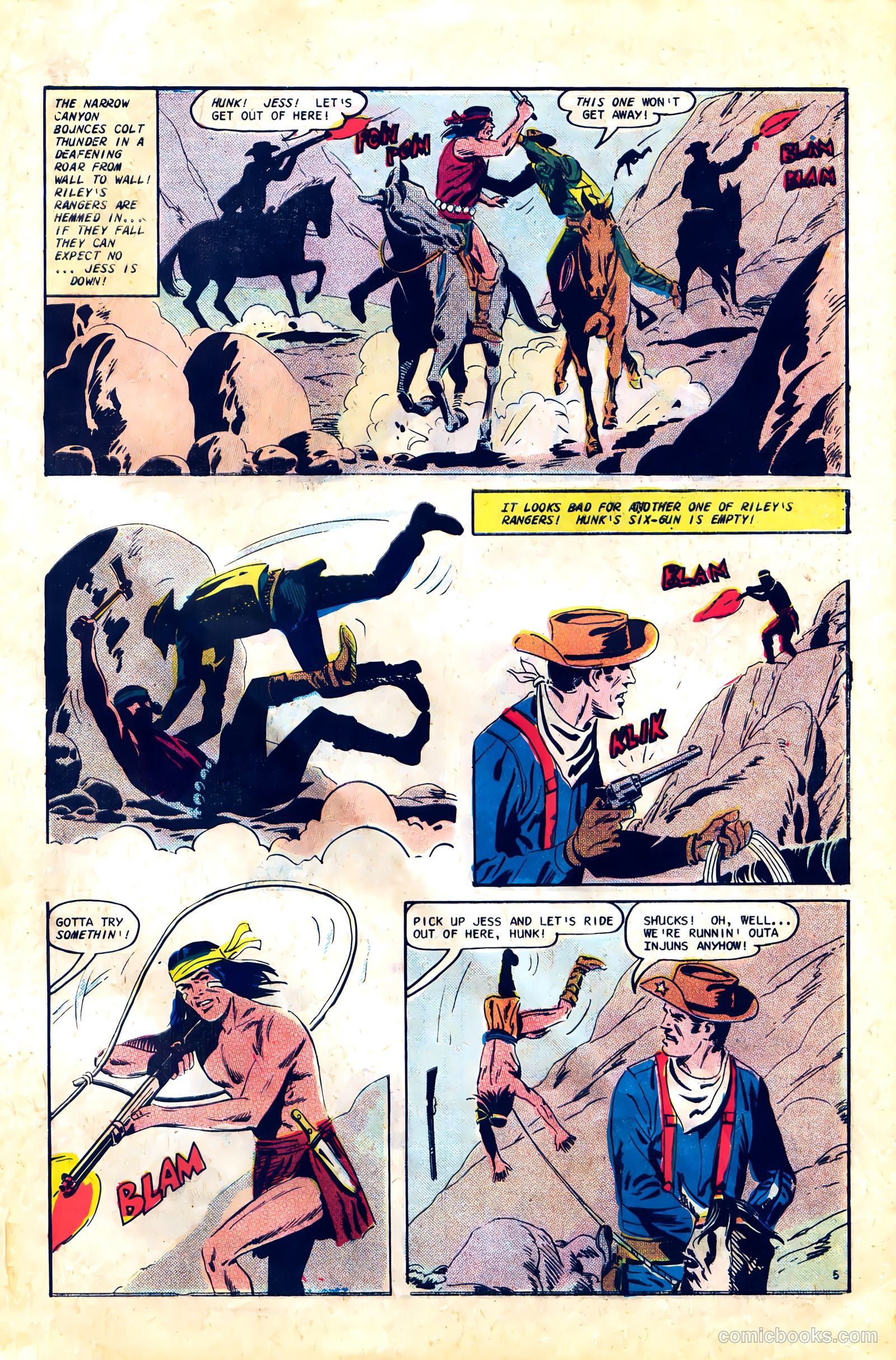 Texas Rangers in Action #63 — page 27 of 36