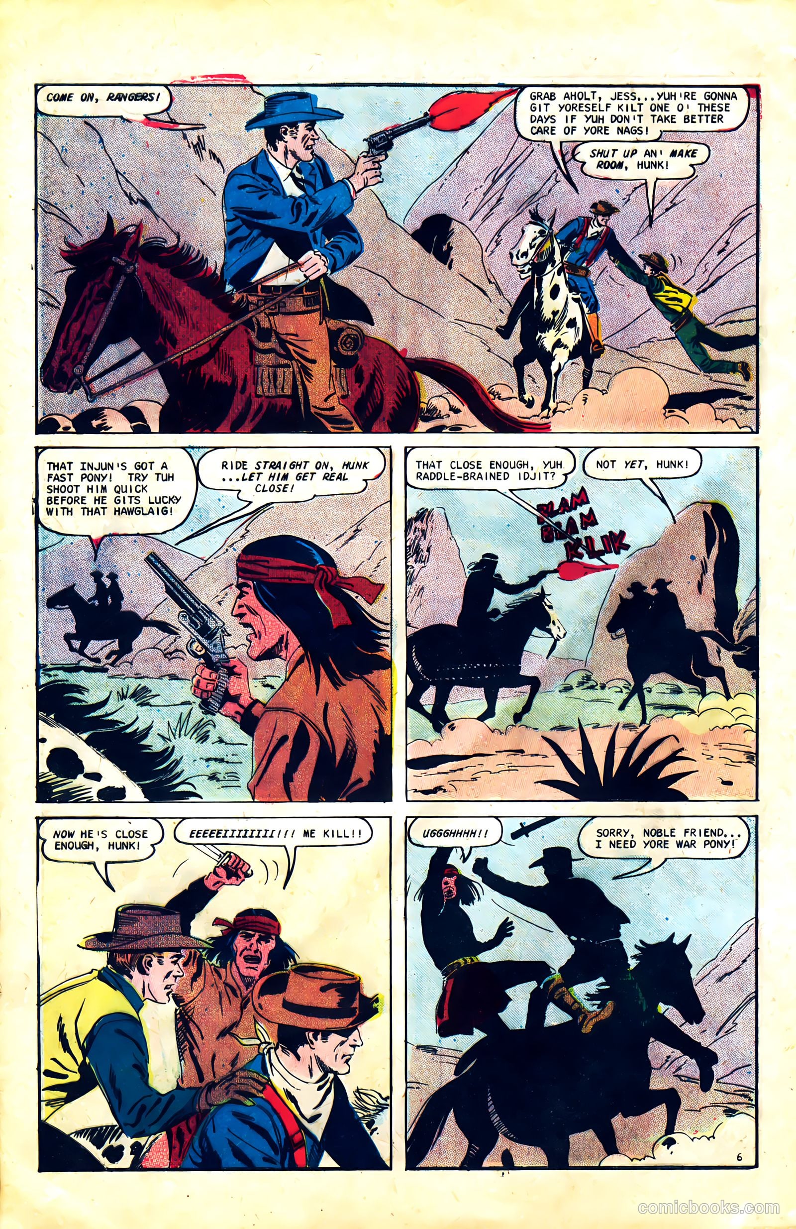 Texas Rangers in Action #63 — page 28 of 36