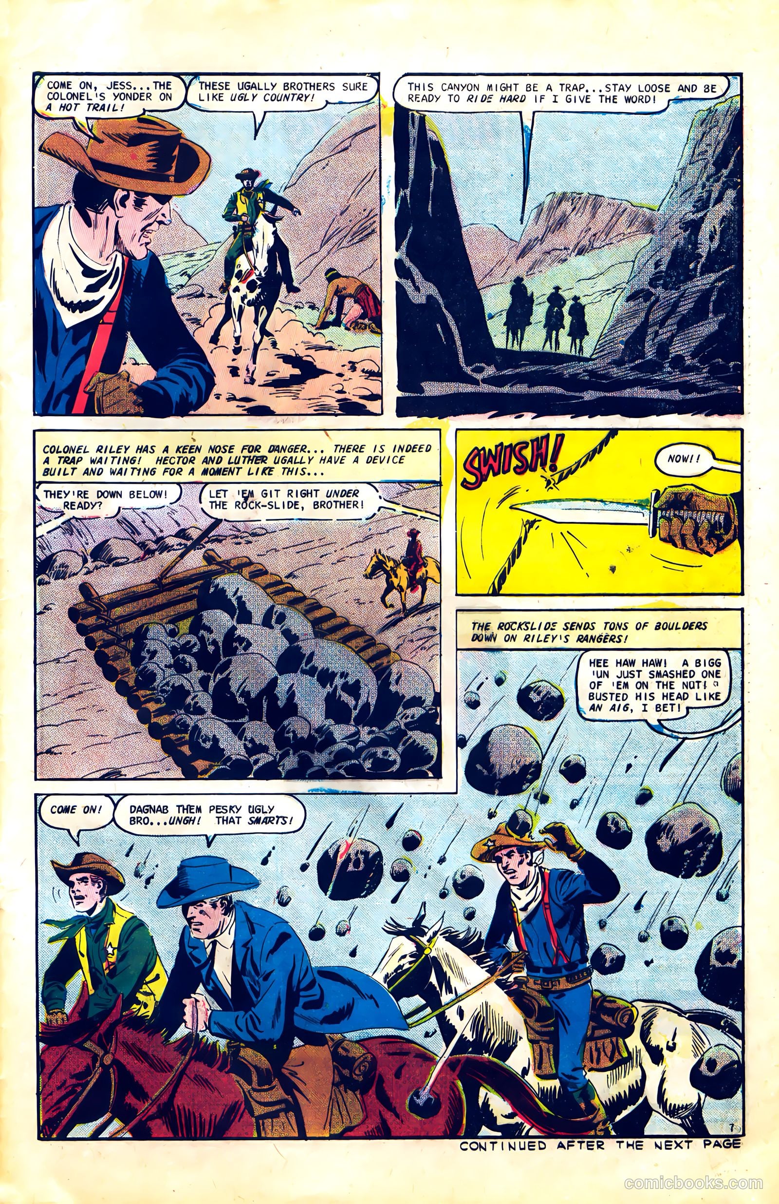 Texas Rangers in Action #63 — page 29 of 36