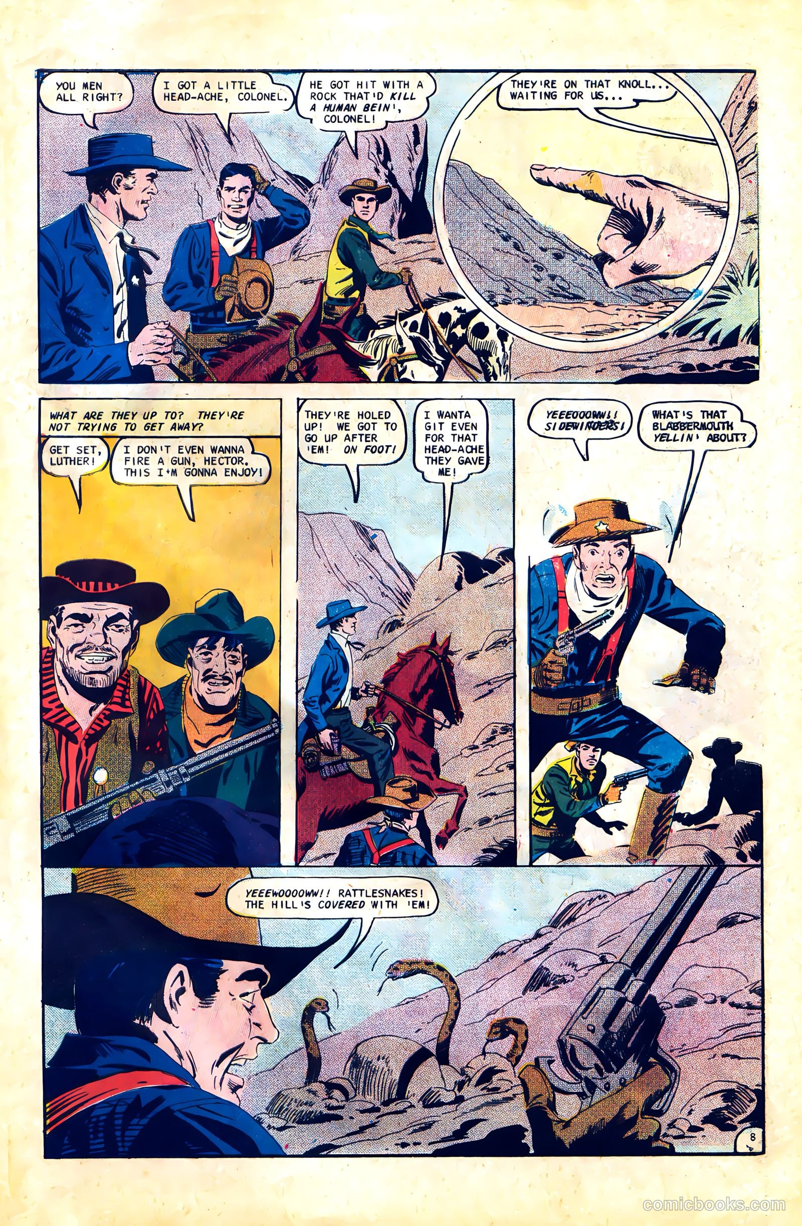 Texas Rangers in Action #63 — page 31 of 36