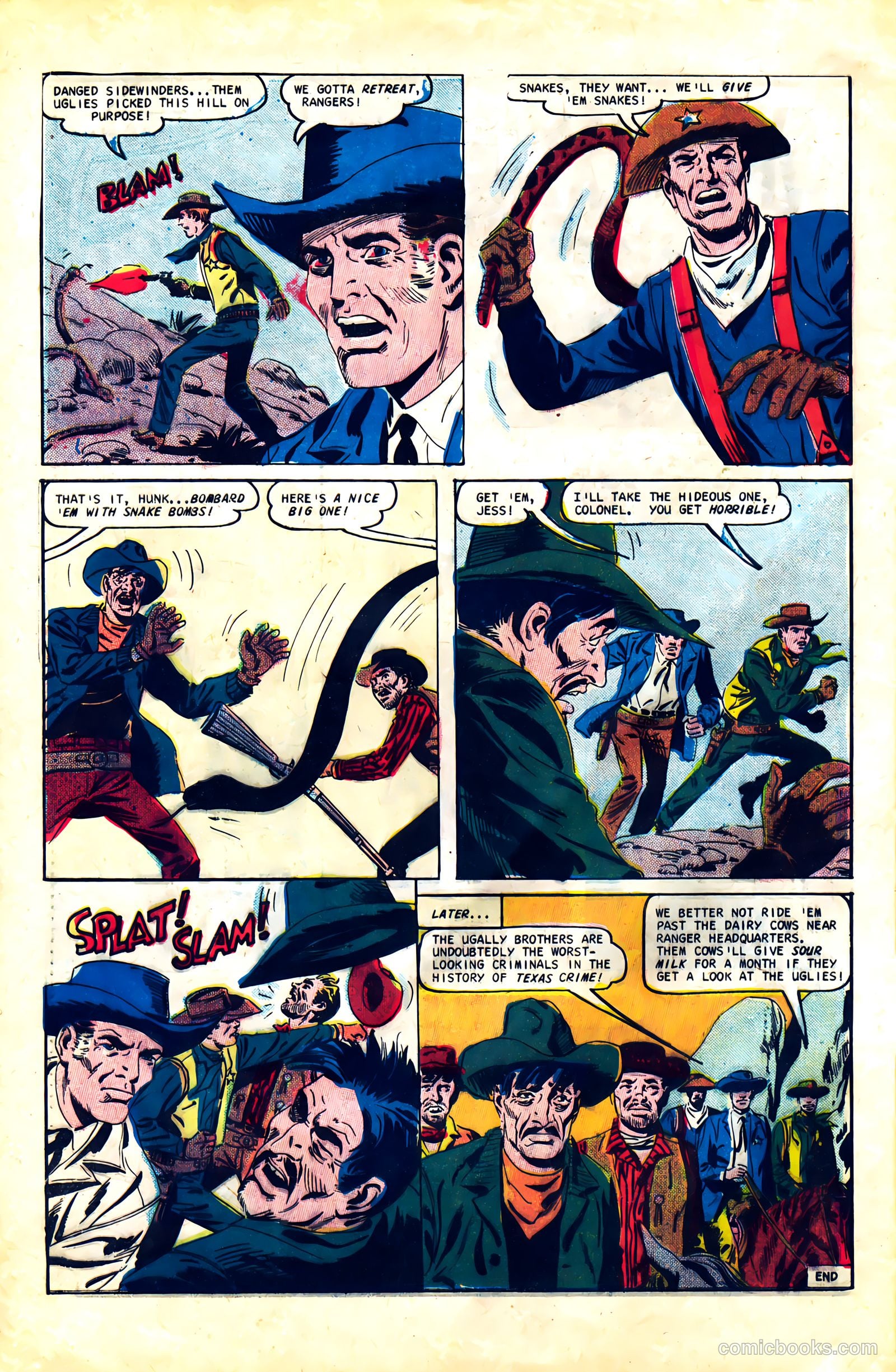 Texas Rangers in Action #63 — page 32 of 36