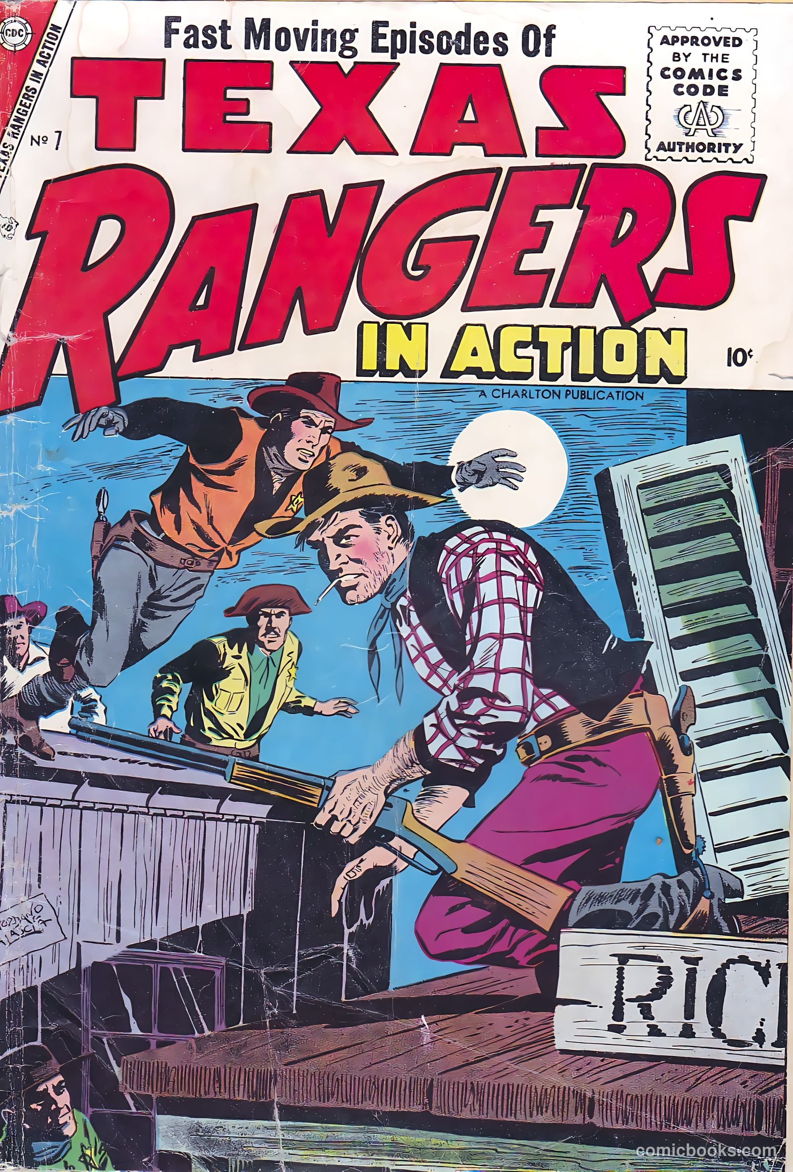 Texas Rangers in Action #7 — page 1 of 36