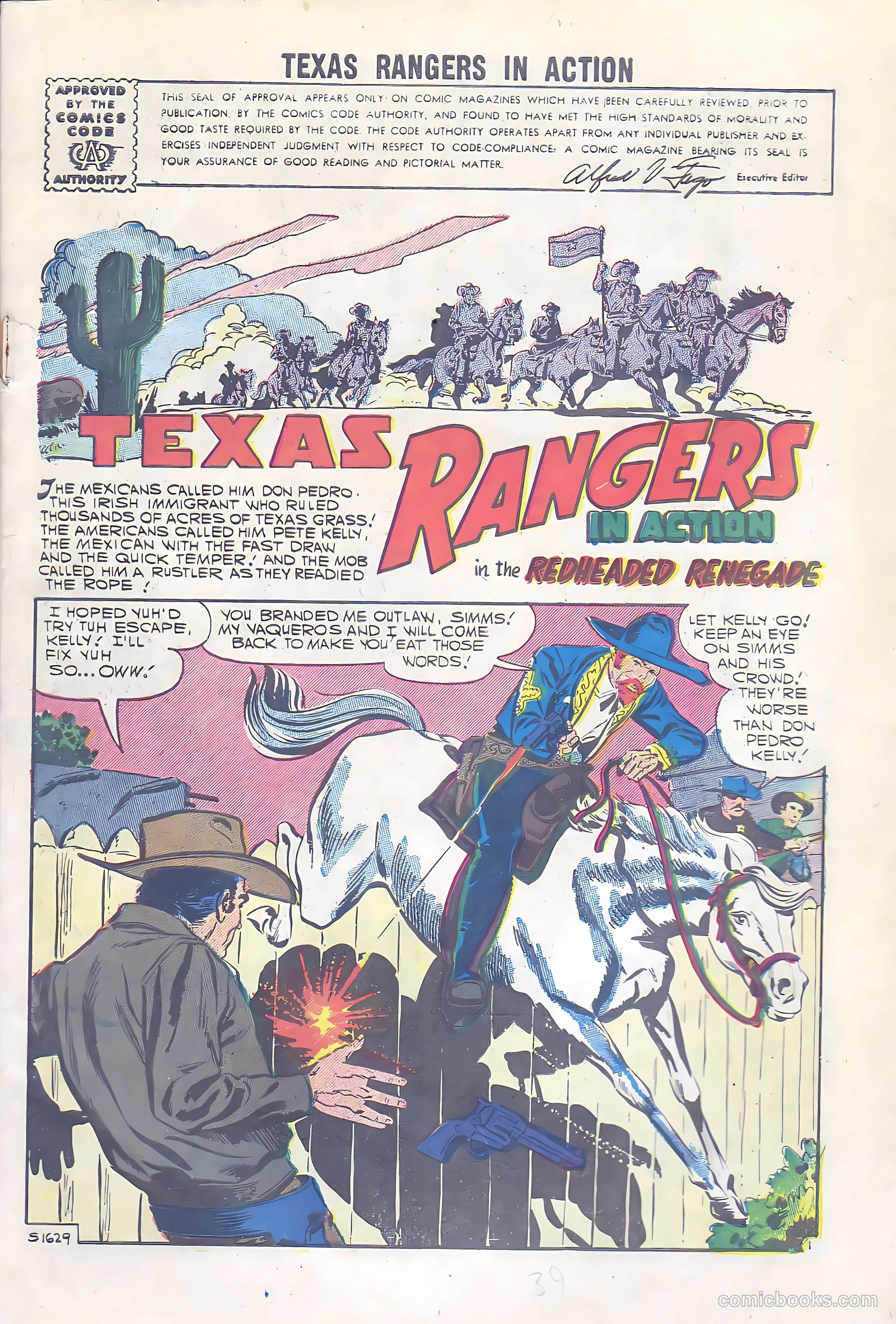 Texas Rangers in Action #7 — page 3 of 36