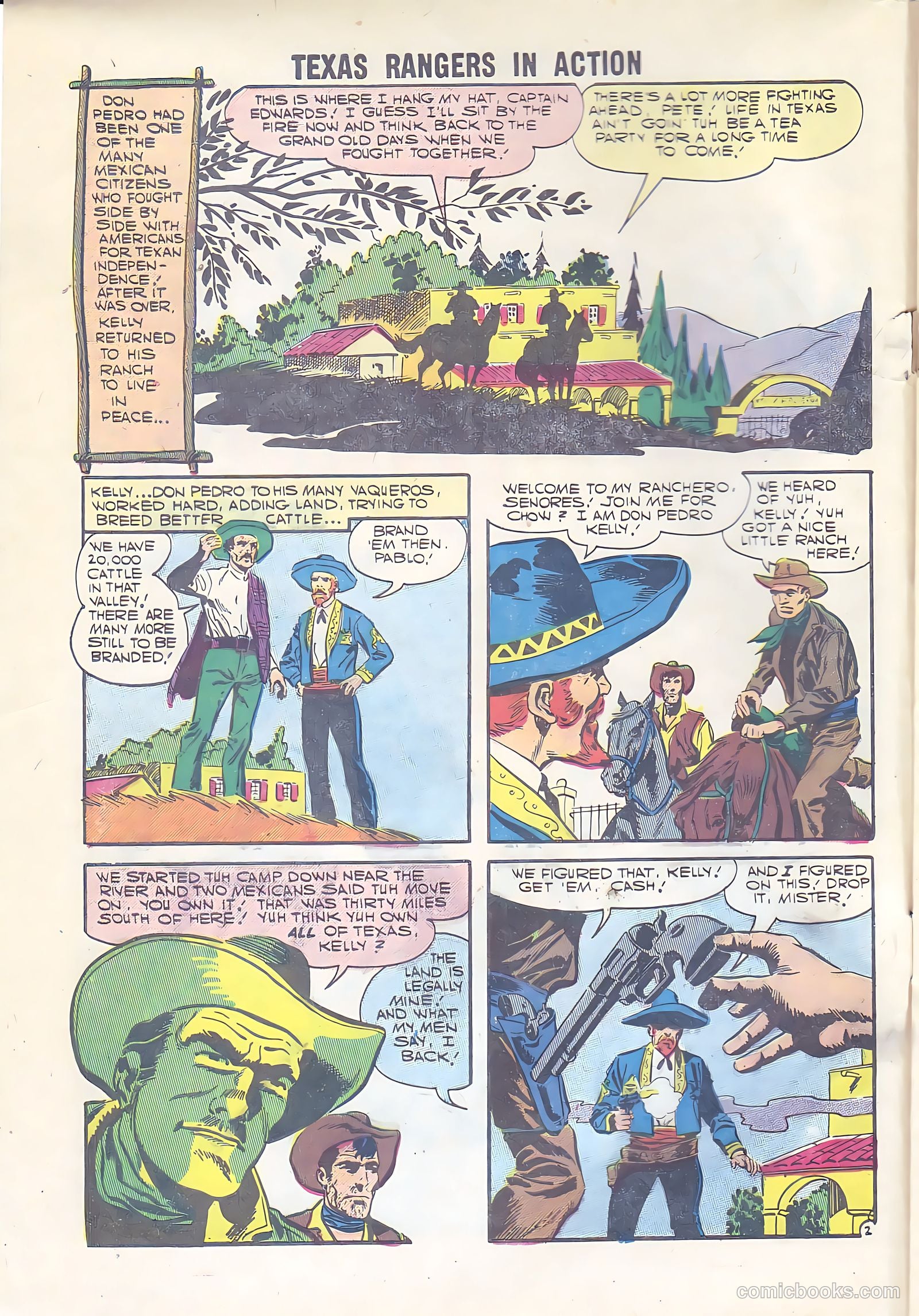 Texas Rangers in Action #7 — page 4 of 36