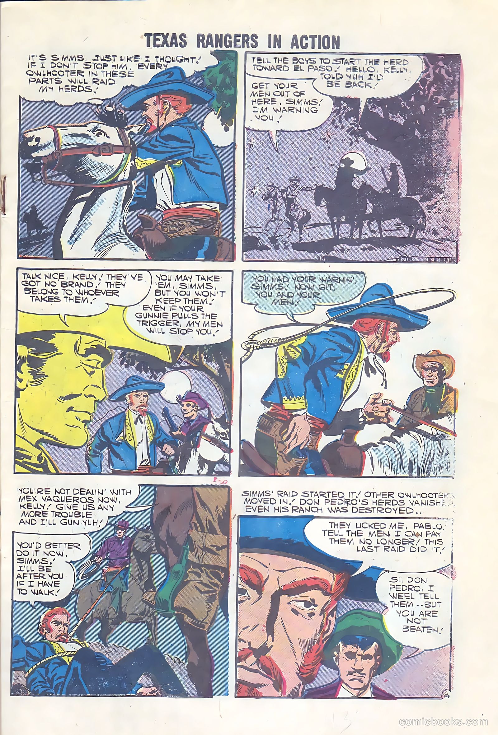 Texas Rangers in Action #7 — page 7 of 36