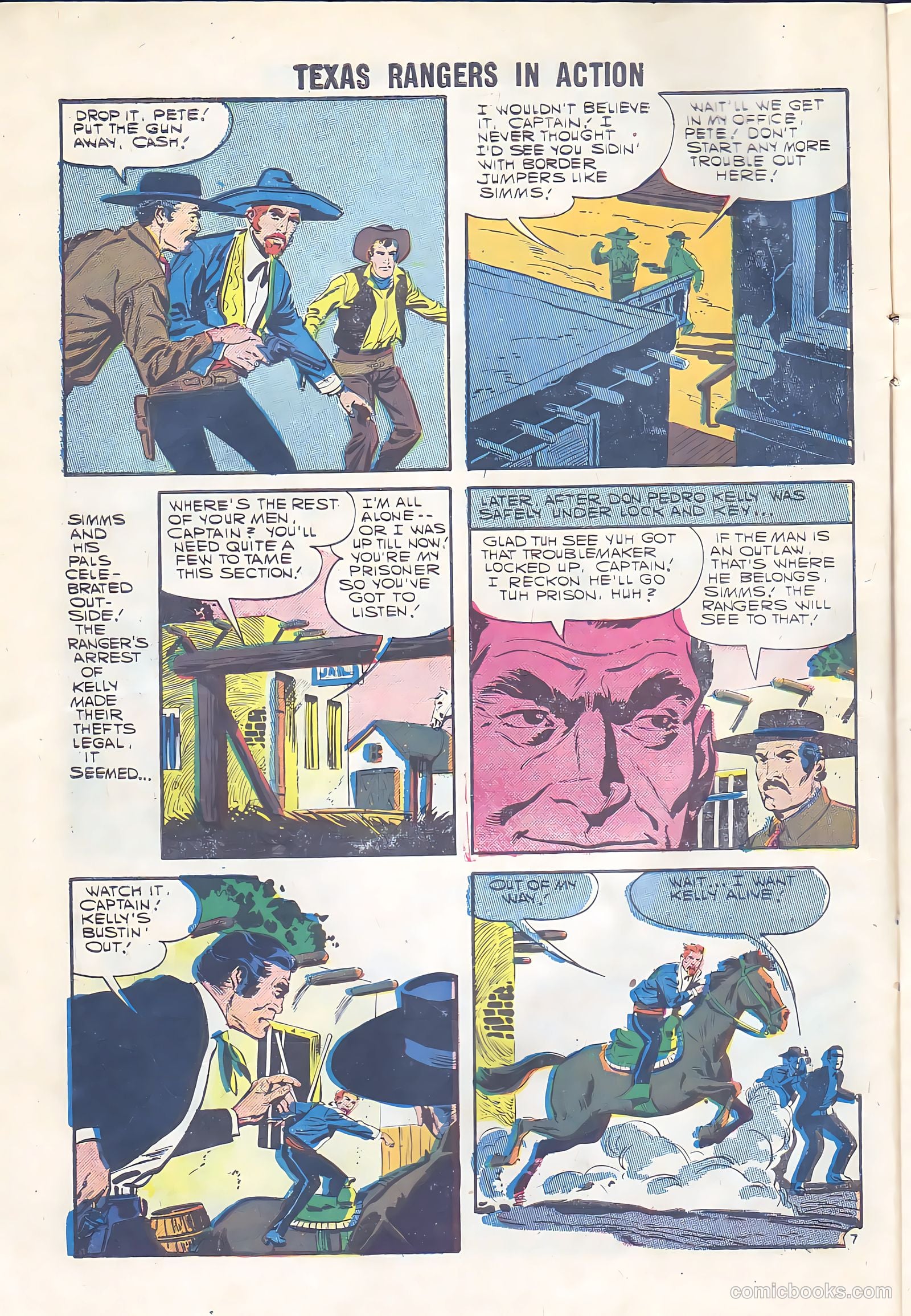 Texas Rangers in Action #7 — page 10 of 36