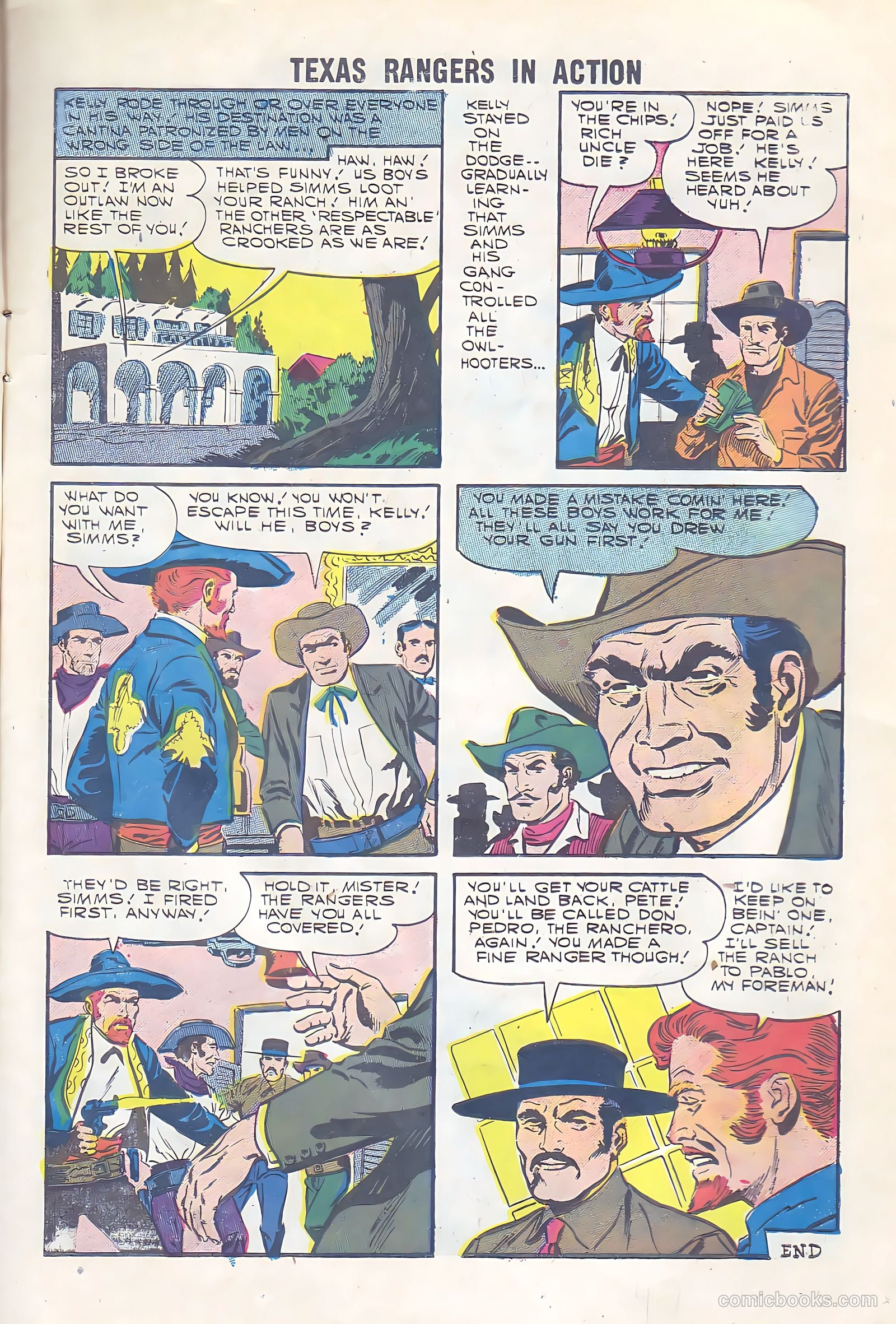 Texas Rangers in Action #7 — page 11 of 36