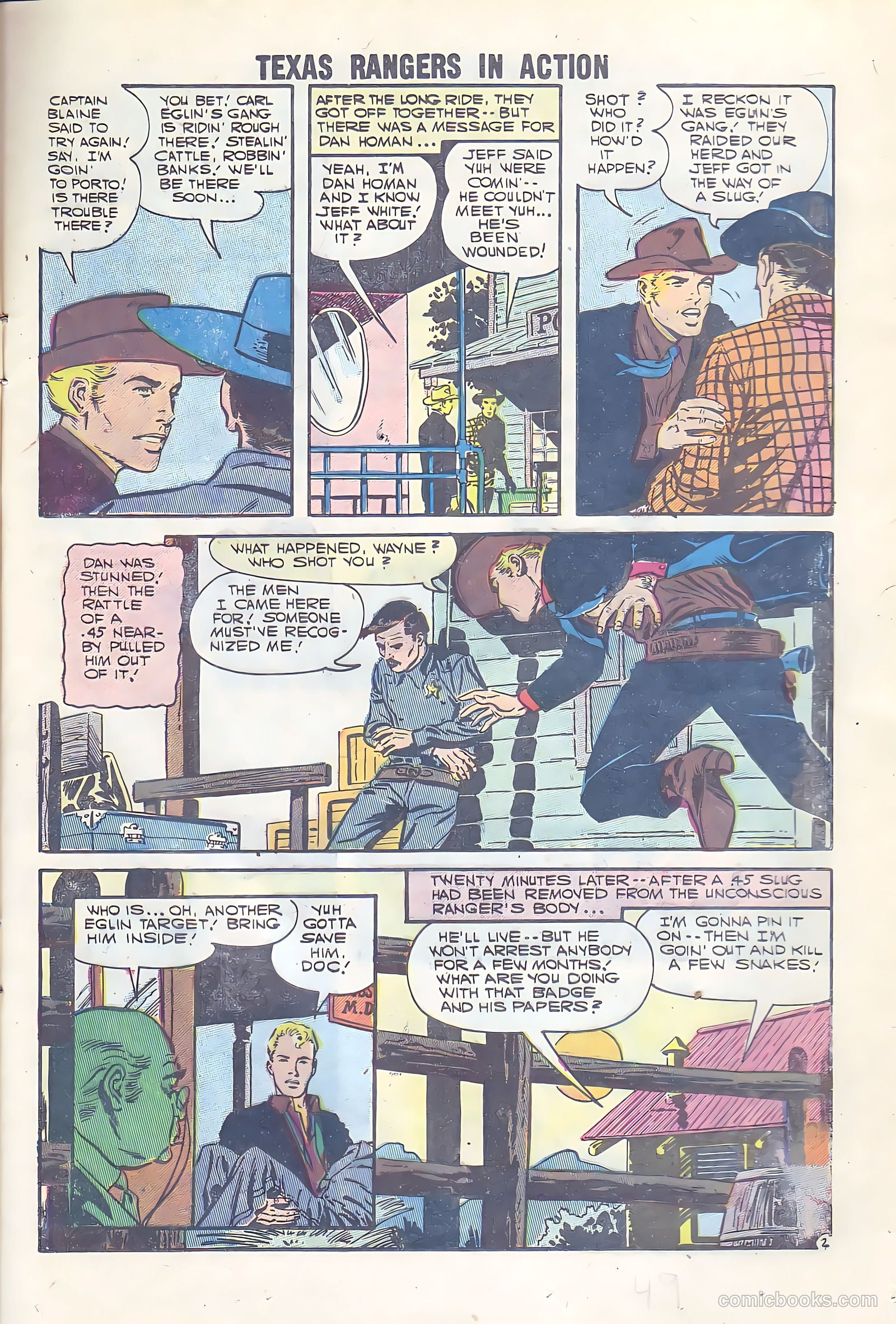 Texas Rangers in Action #7 — page 13 of 36
