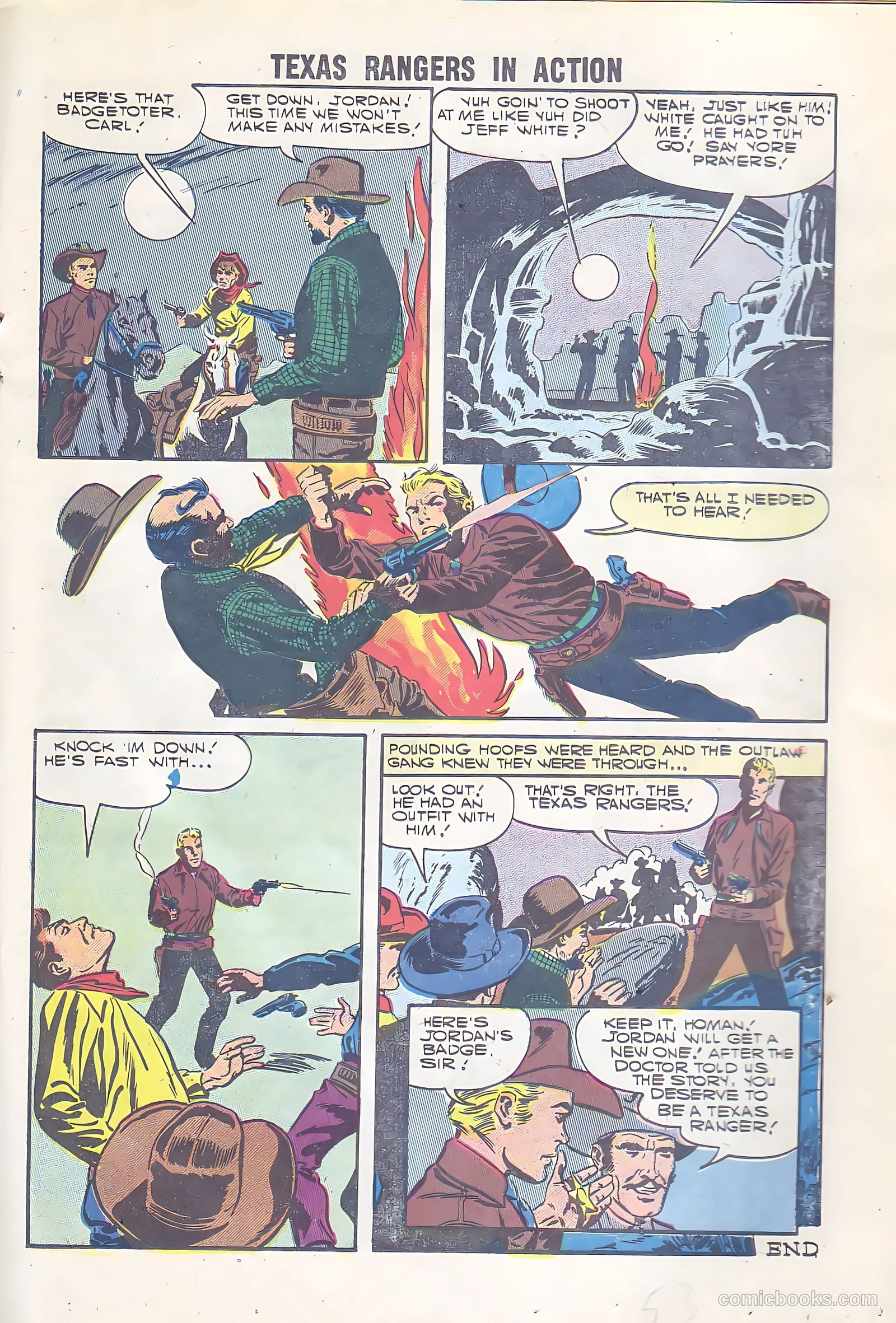 Texas Rangers in Action #7 — page 17 of 36